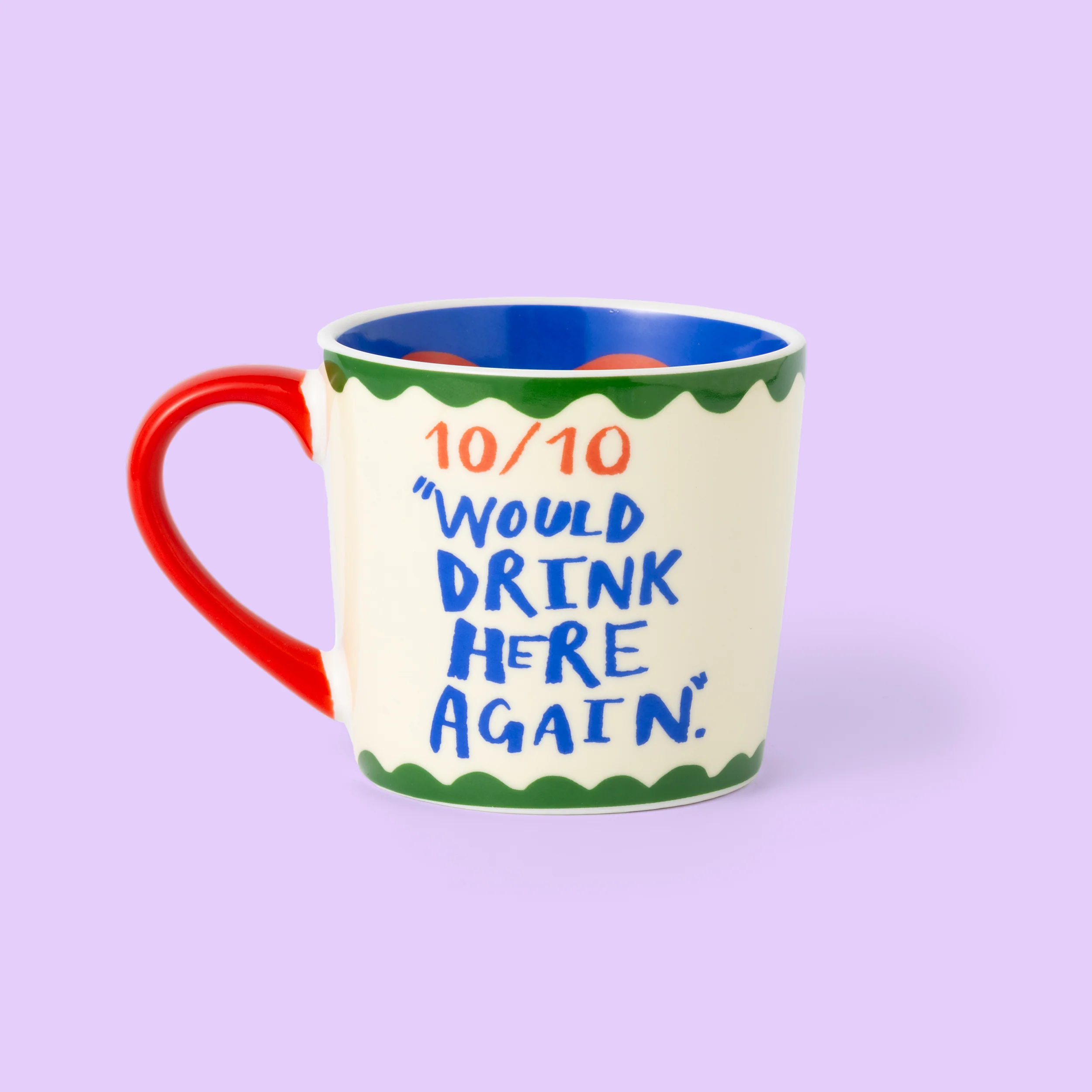 10/10 Would Drink Here Again Mug - Image 3