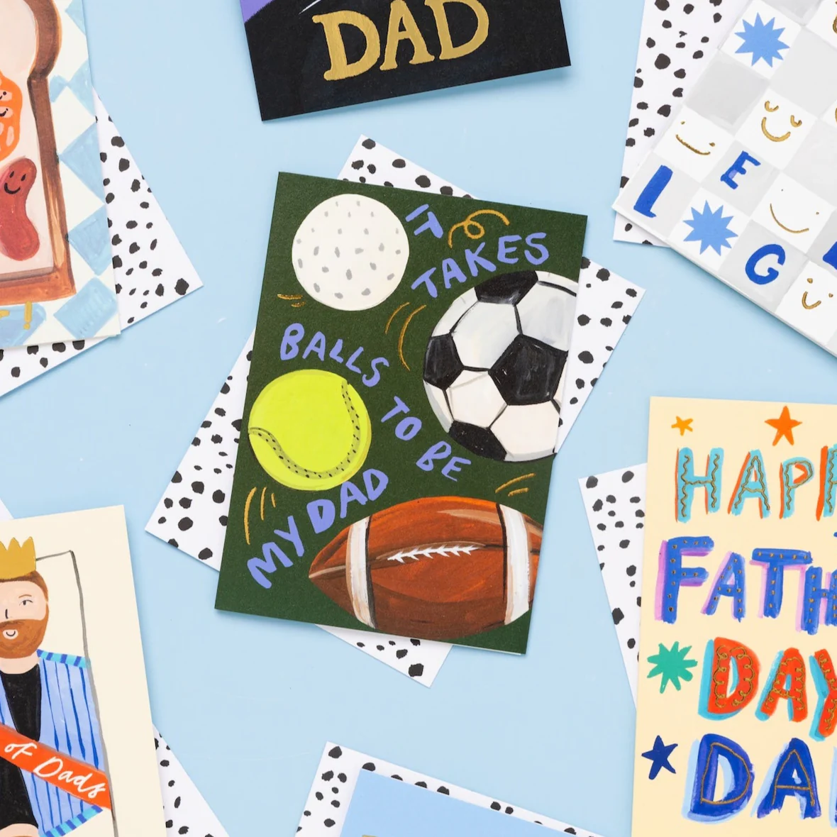 Balls To Be My Dad Card - Image 2