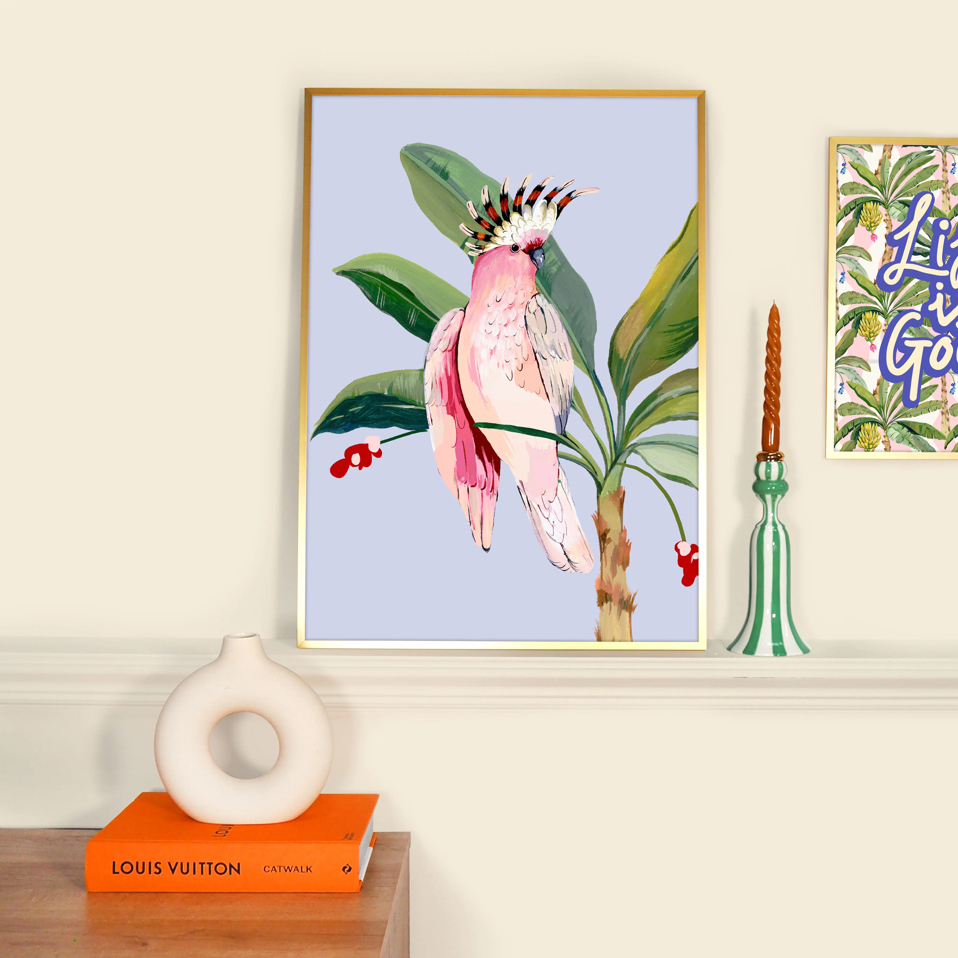 Bird of Paradise Palms Print - Image 2