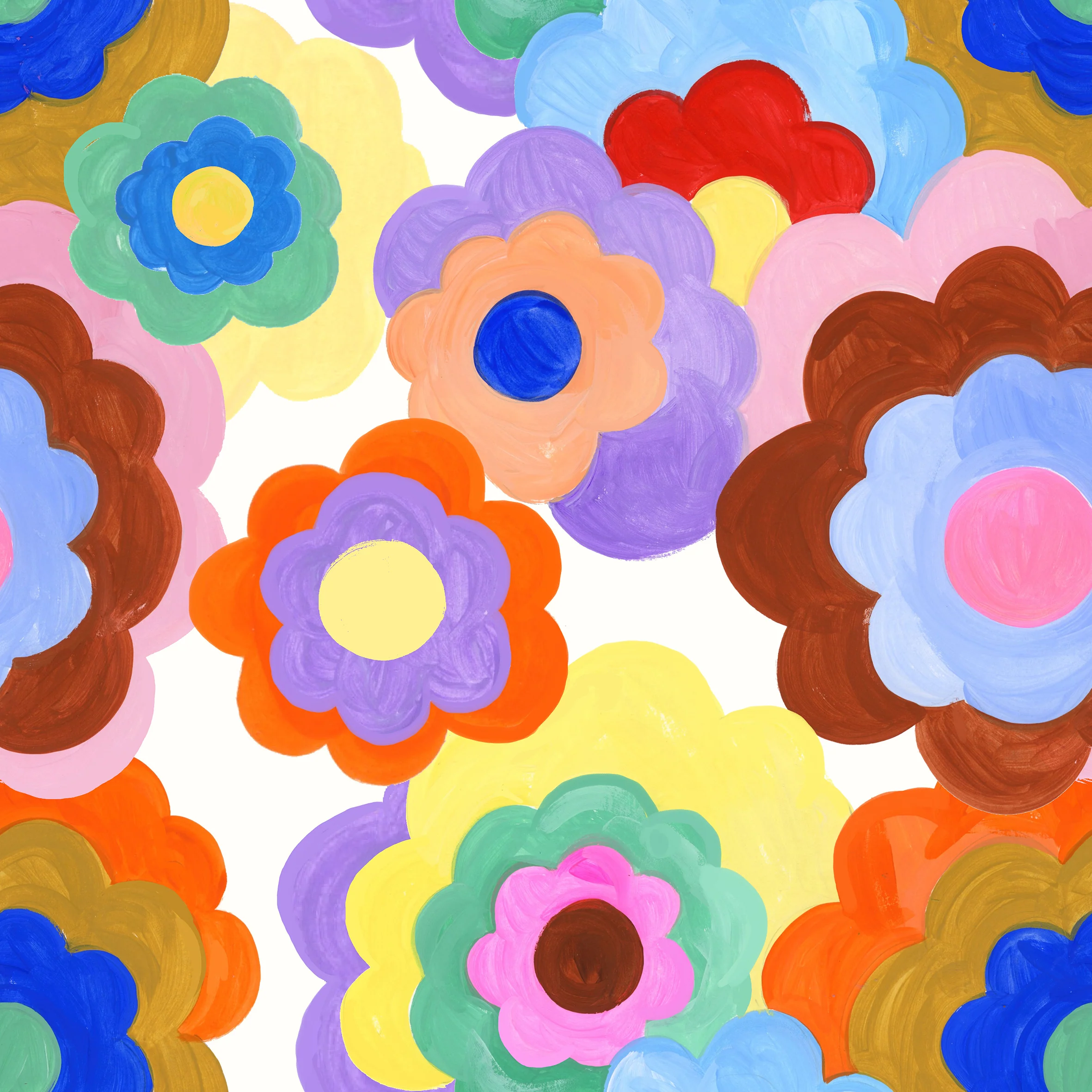 Bold Floral Wallpaper - Image 2