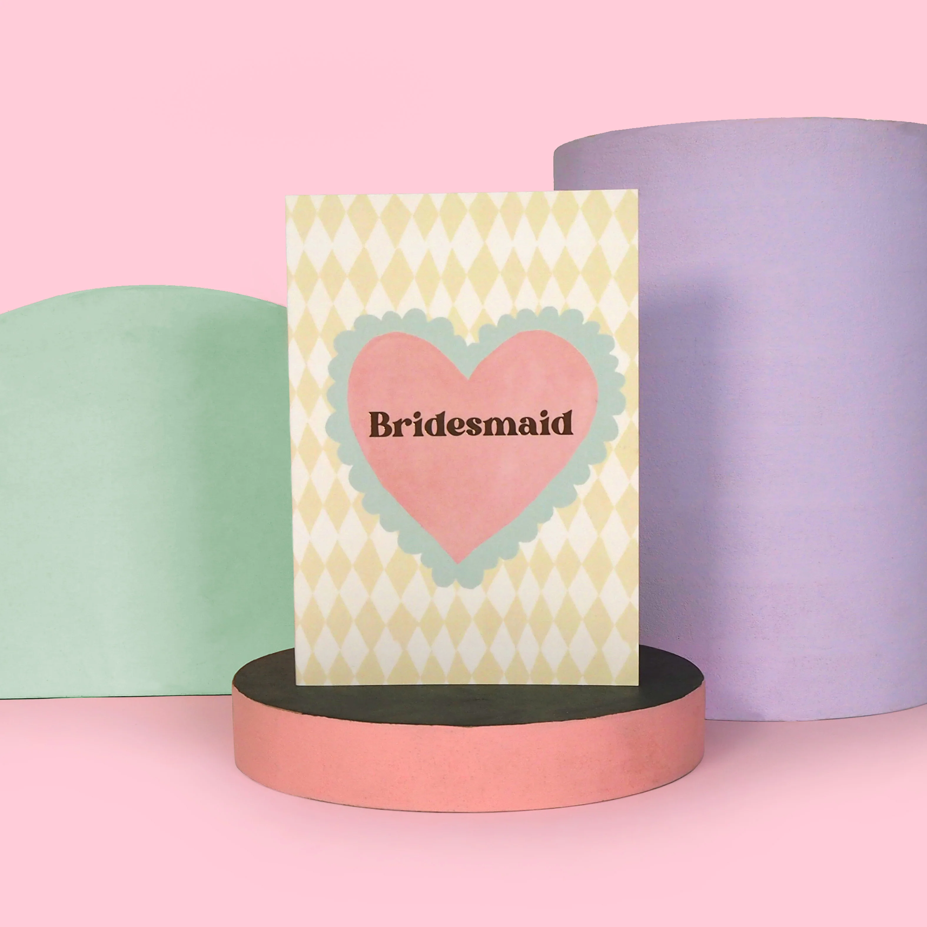 Bridesmaid Heart Card - Image 3