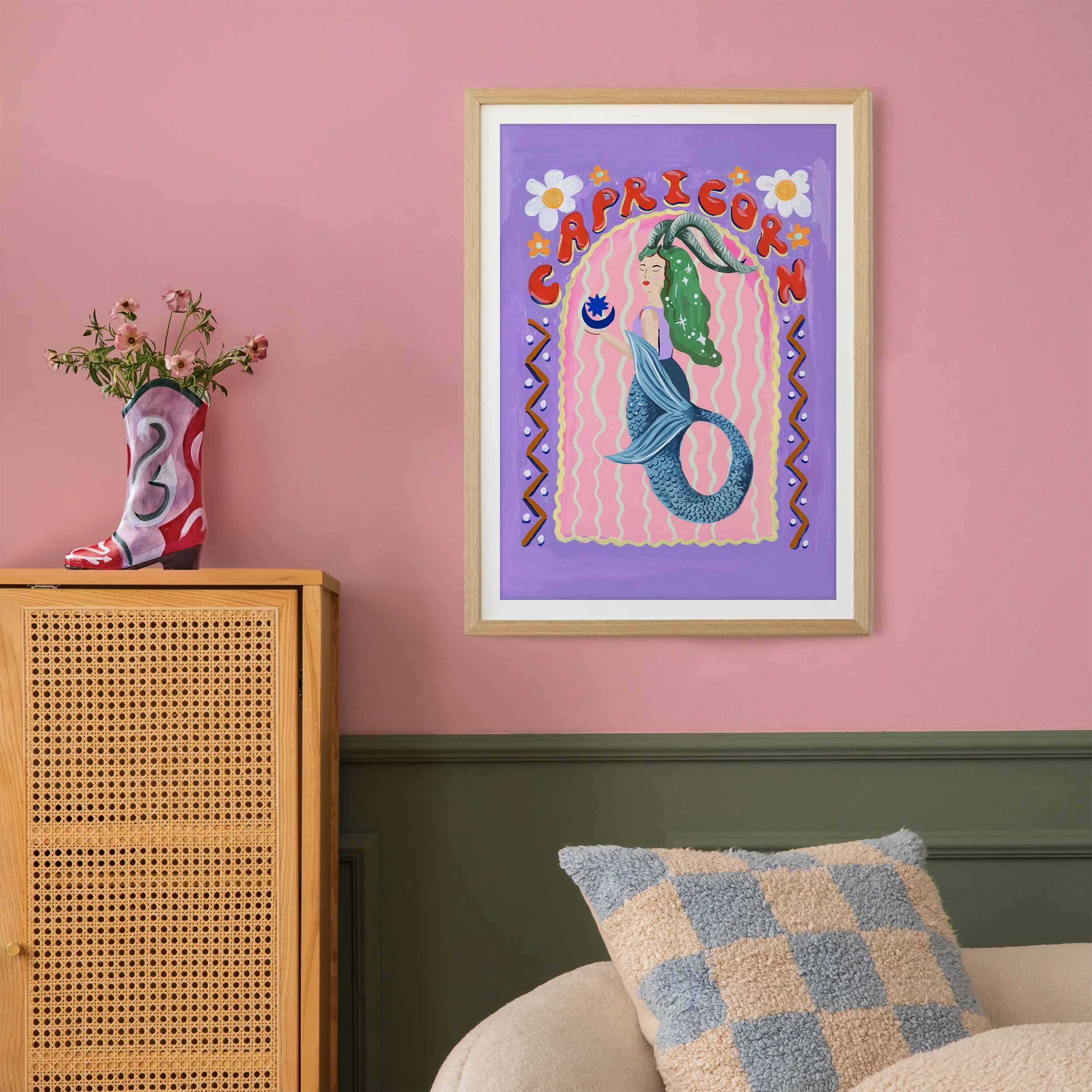 Capricorn Zodiac Print - Image 2