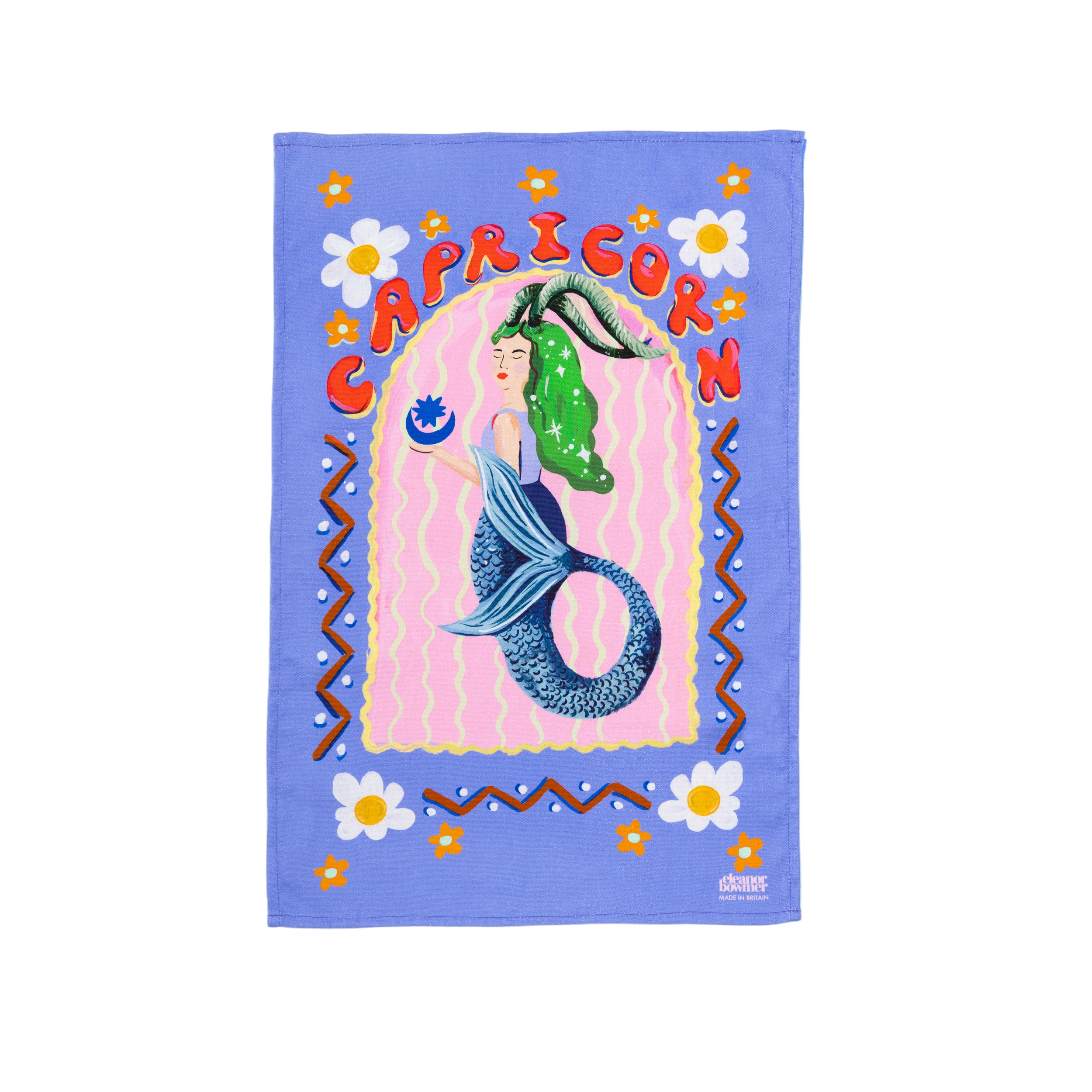 Capricorn Zodiac Tea Towel - Image 5