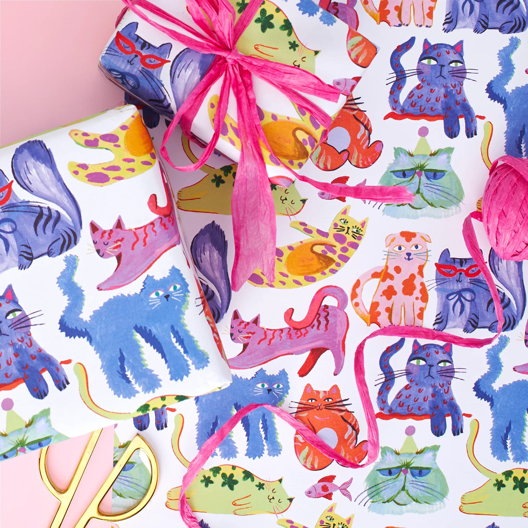 Cats Gift Wrap - Image 2