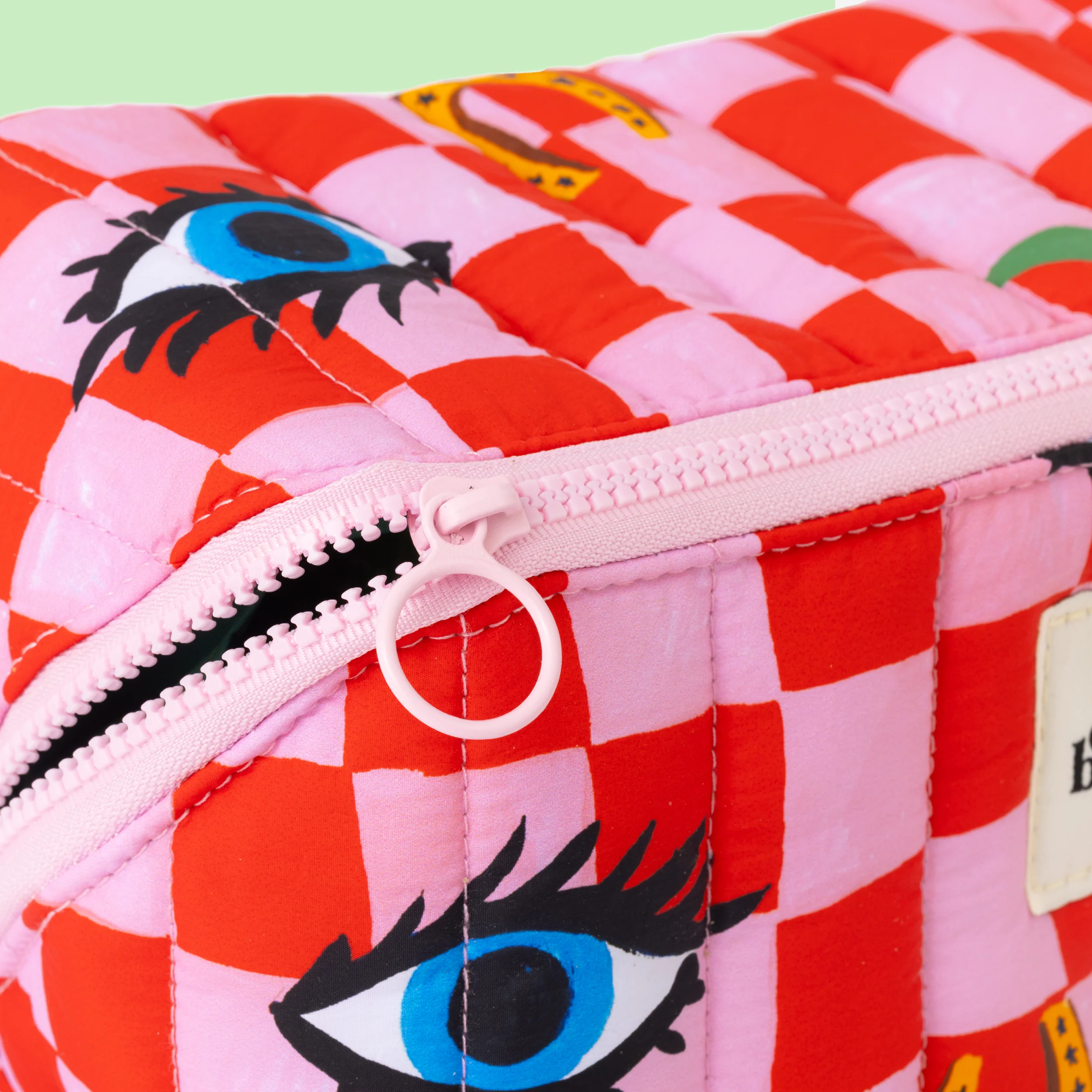 Checker Icons Flat Lay Wash Bag - Image 6