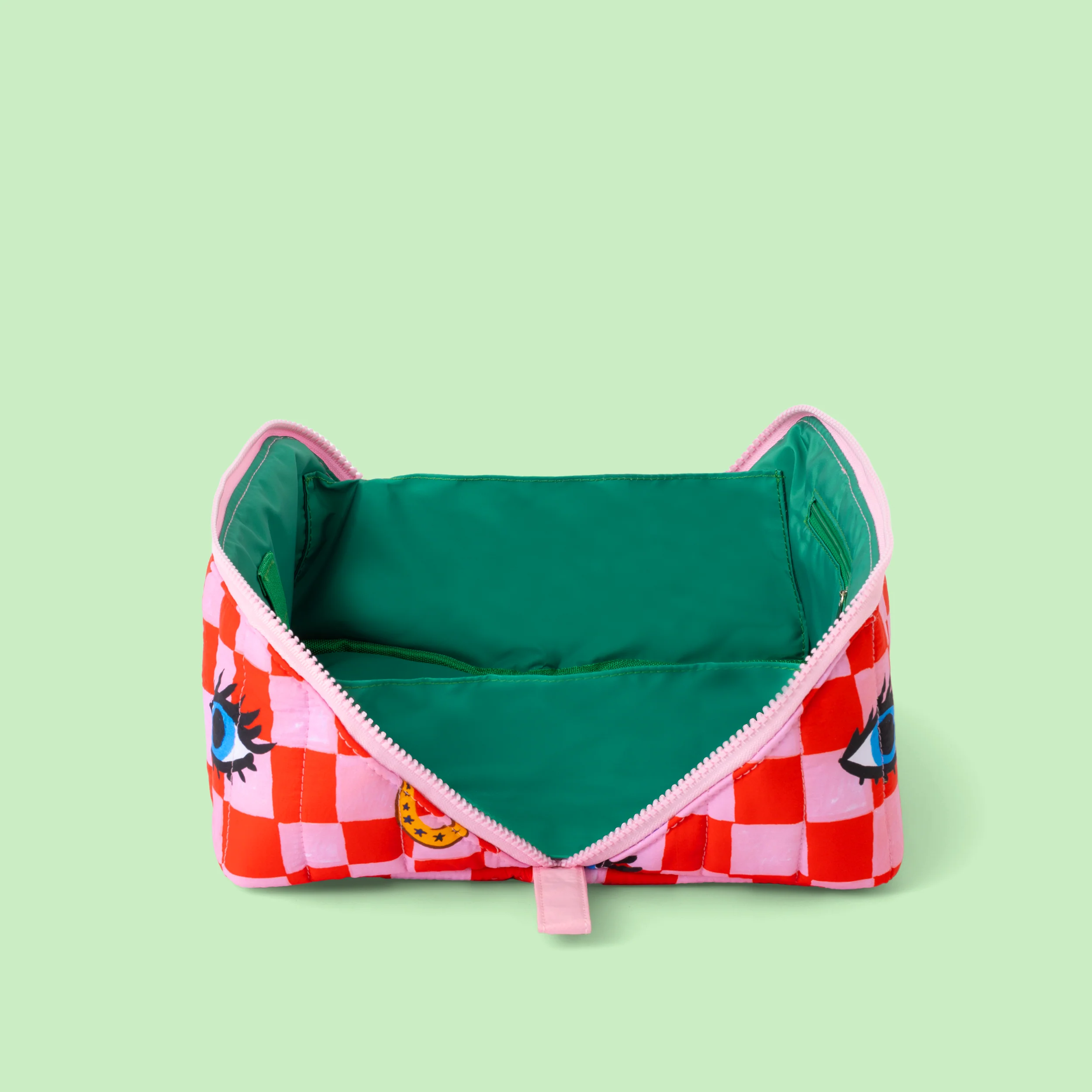 Checker Icons Flat Lay Wash Bag - Image 8