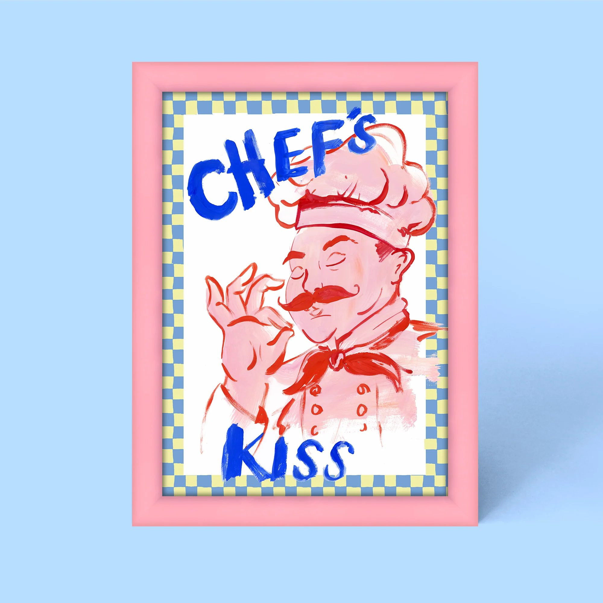 Chef's Kiss Framed Print - Image 3