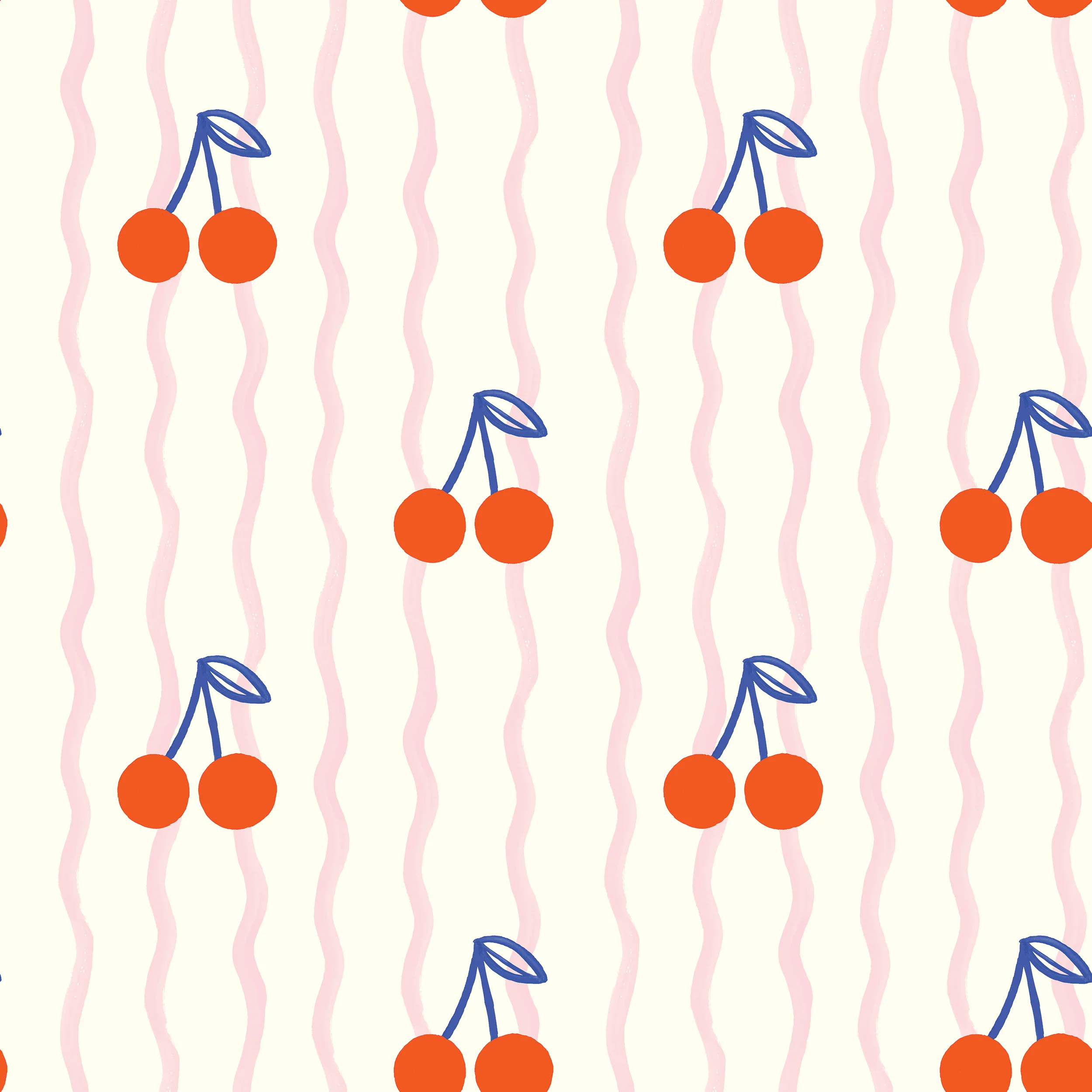 Cherry Wave Wallpaper - Image 2