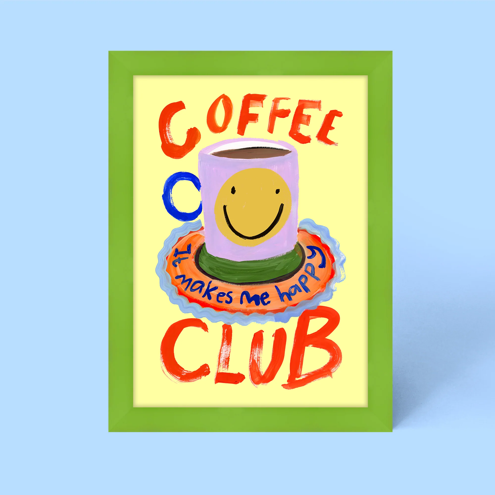 Coffee Club Framed Print - Image 2