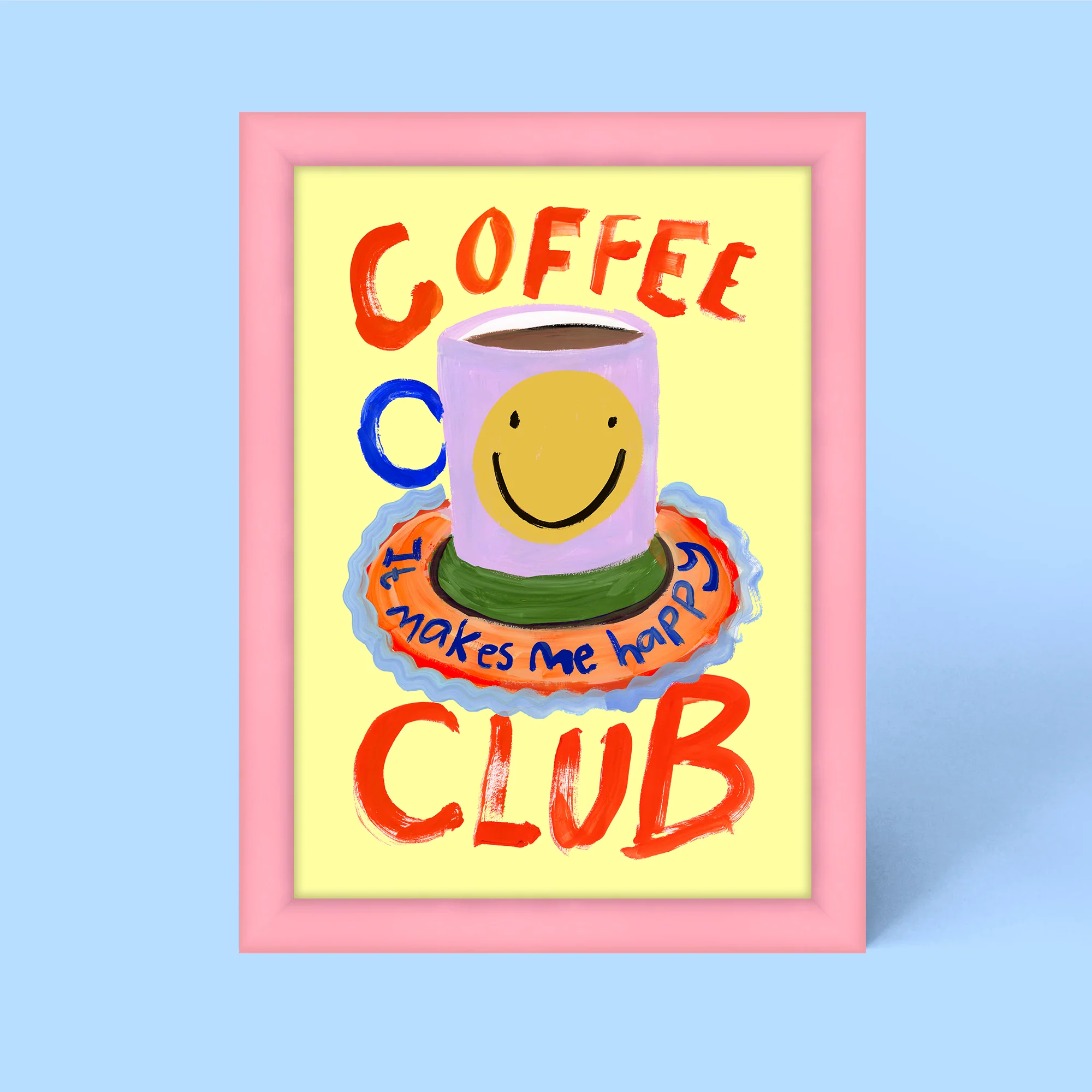 Coffee Club Framed Print - Image 3