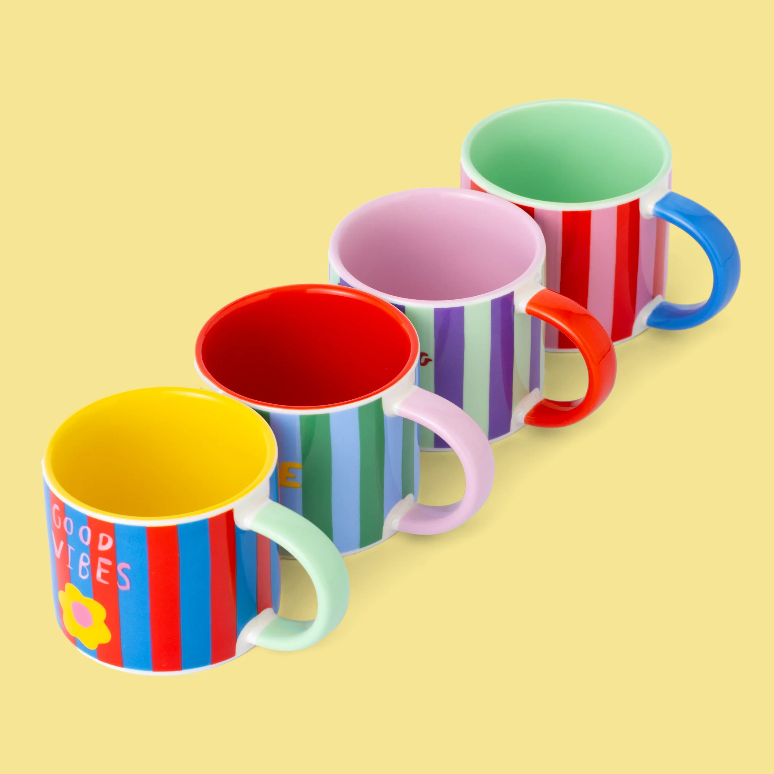 Coffee Club Set of 4 Espresso Cups - Image 3