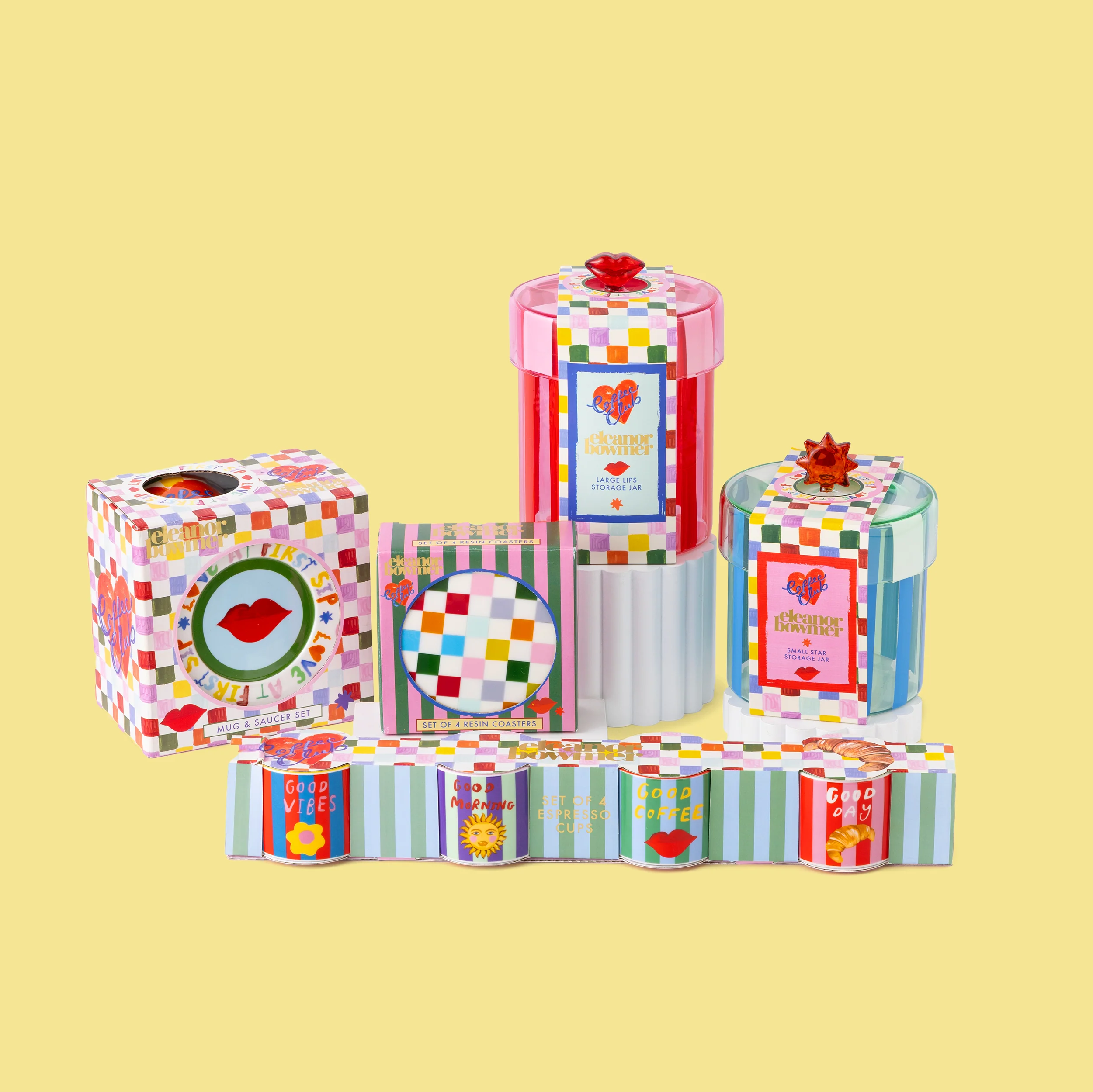 Coffee Club Set of 4 Espresso Cups - Image 11