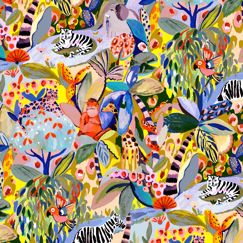 Jungle Mural Wallpaper - Image 2