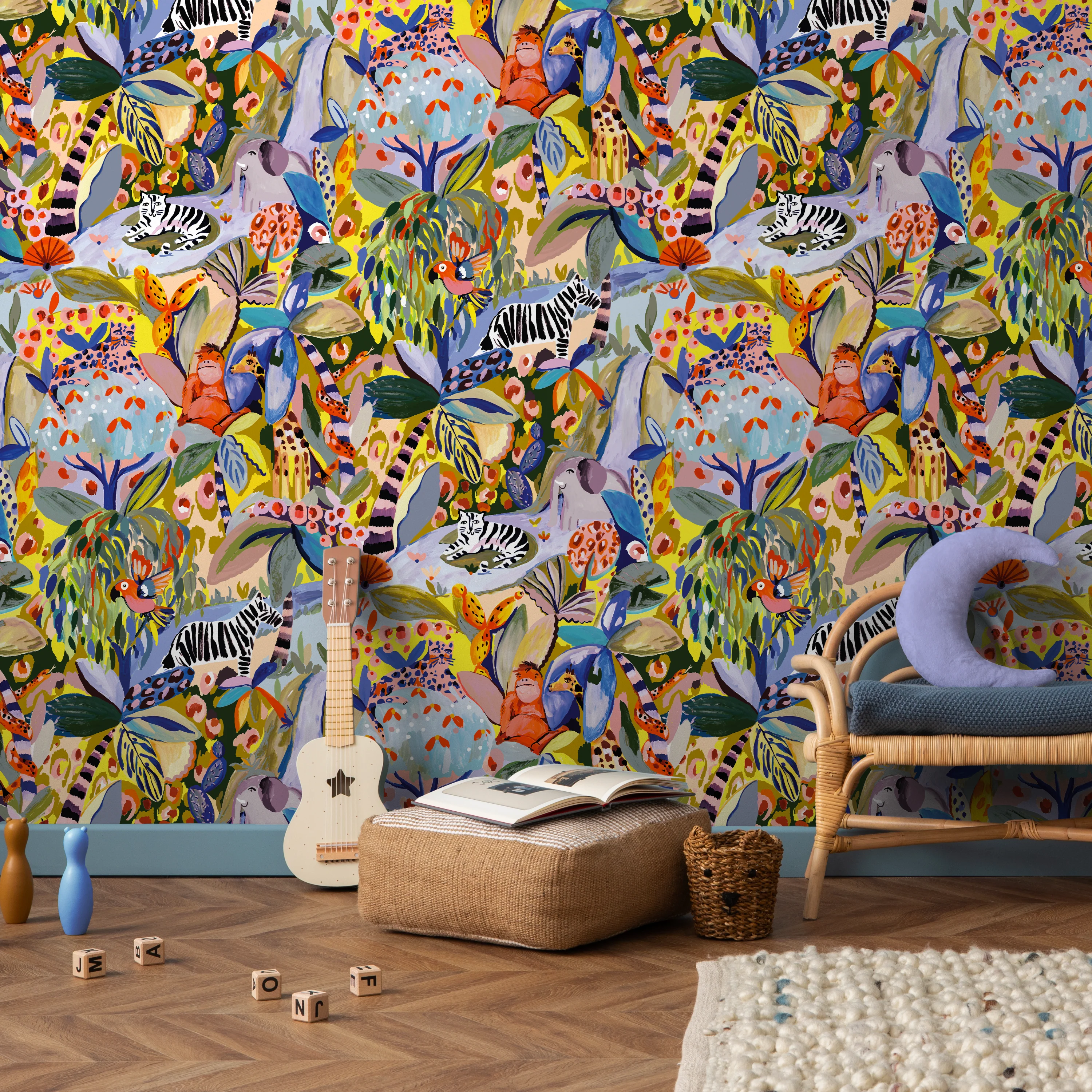 Jungle Mural Wallpaper - Image 3