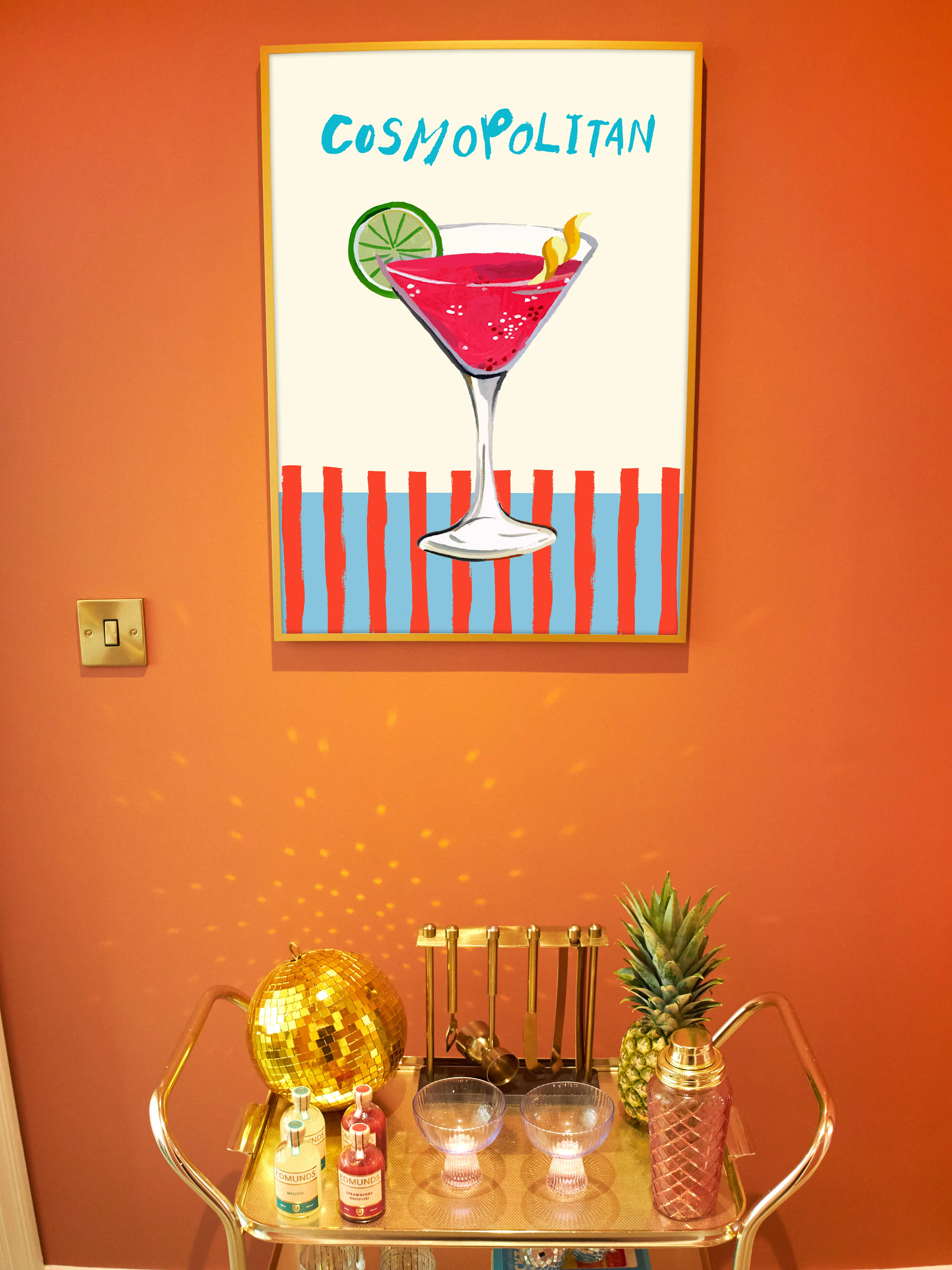Cosmopolitan Cocktail Print - Image 2