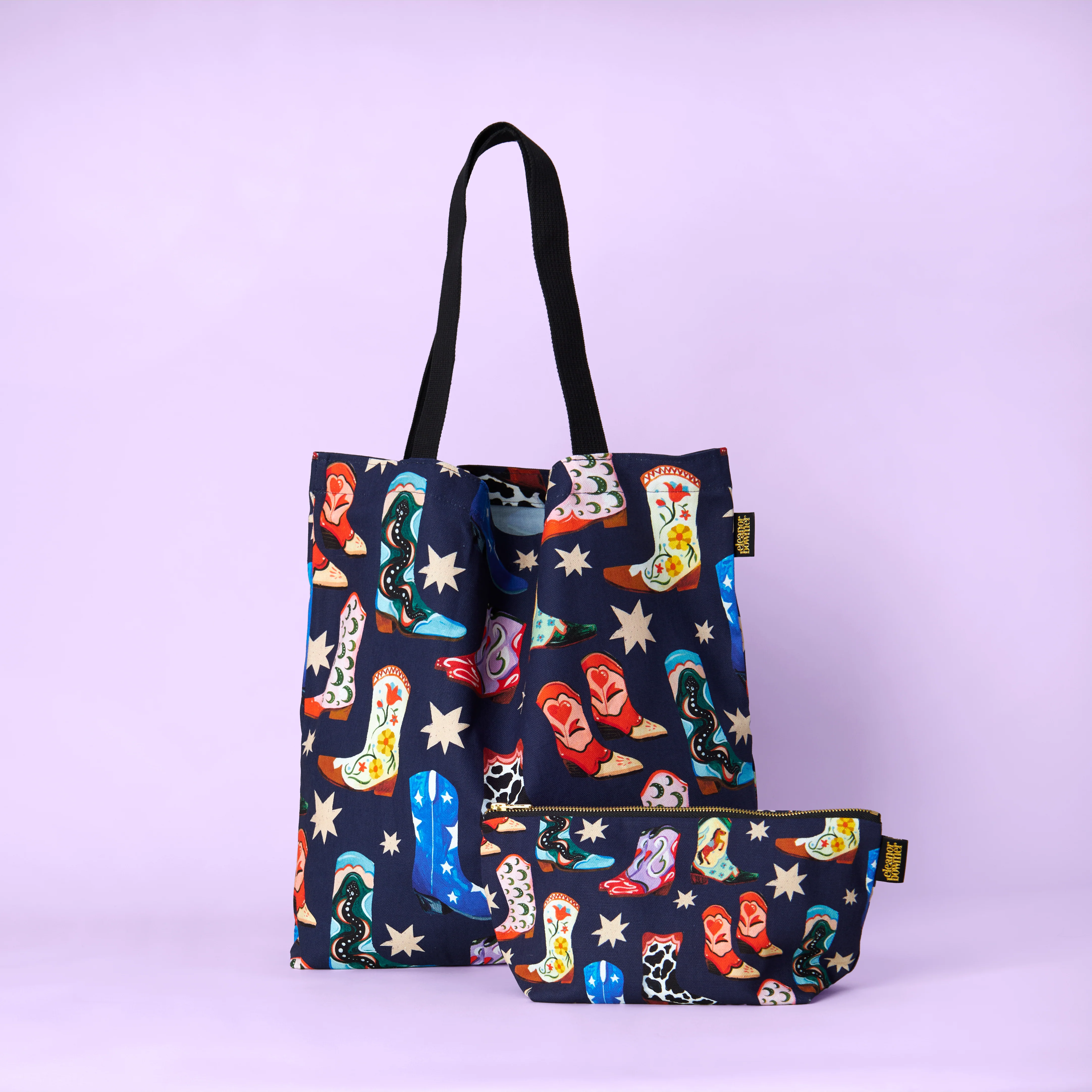 Cowboy Boots Tote Bag - Image 4