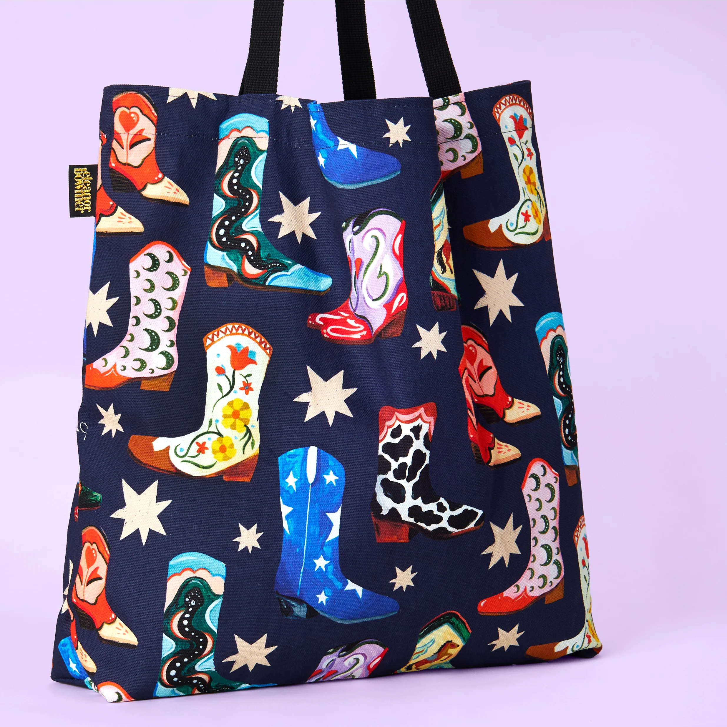 Cowboy Boots Tote Bag - Image 5