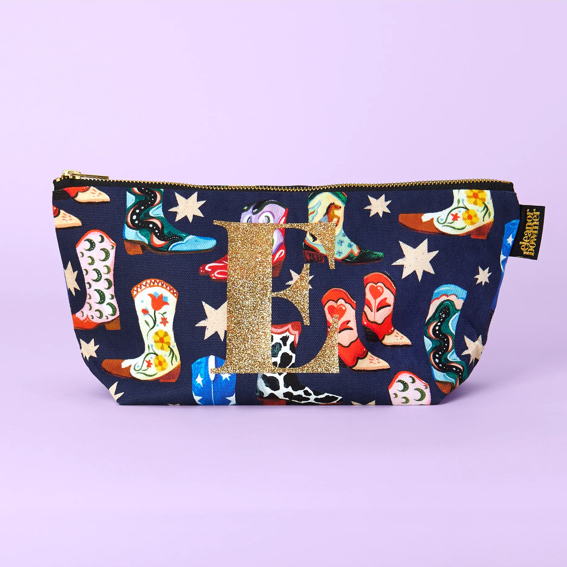 Cowboy Boots Zip Bag - Image 2