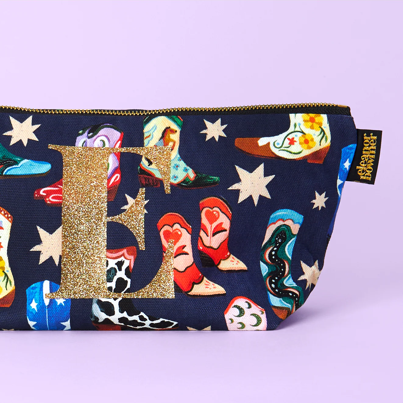 Cowboy Boots Zip Bag - Image 3