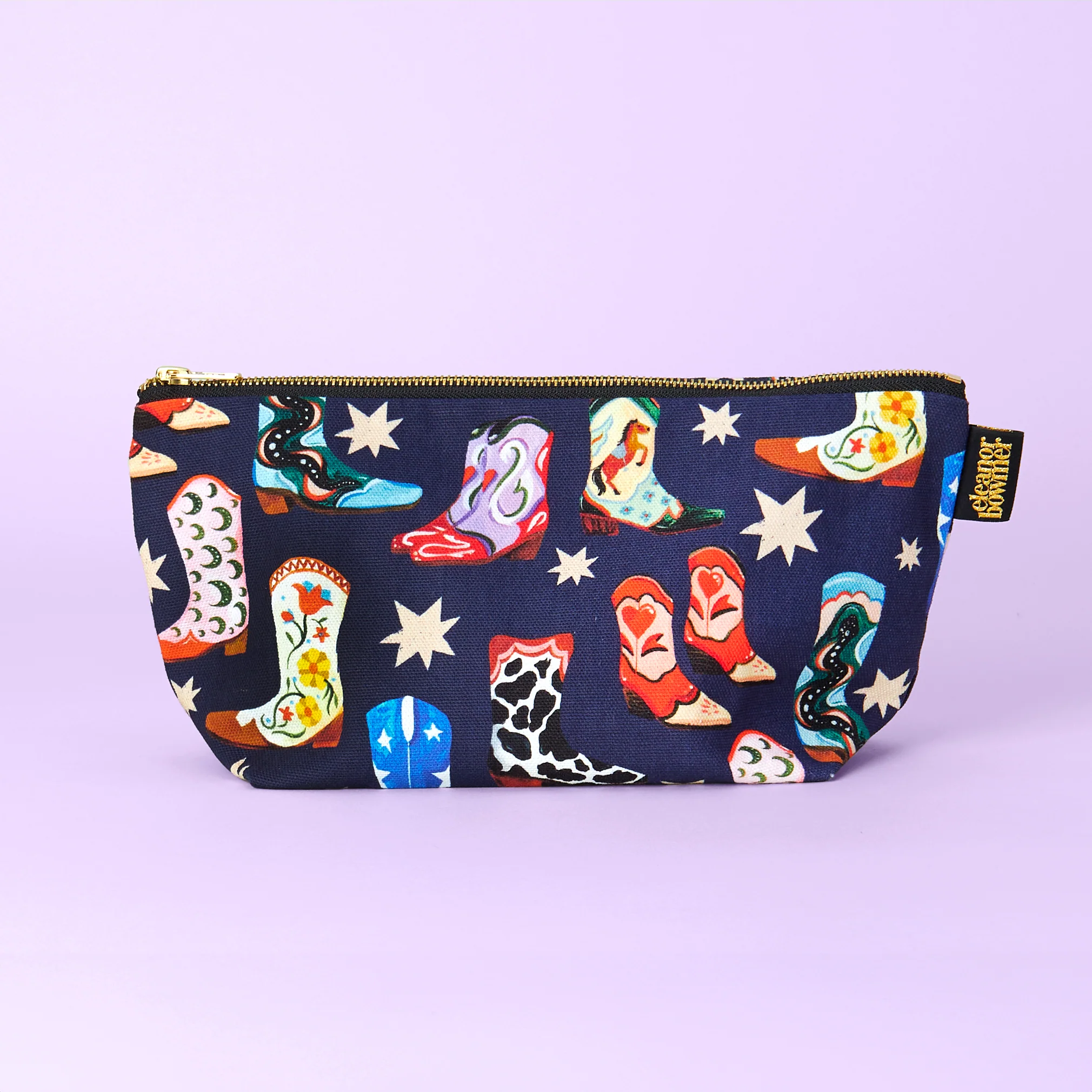 Cowboy Boots Zip Bag - Image 6