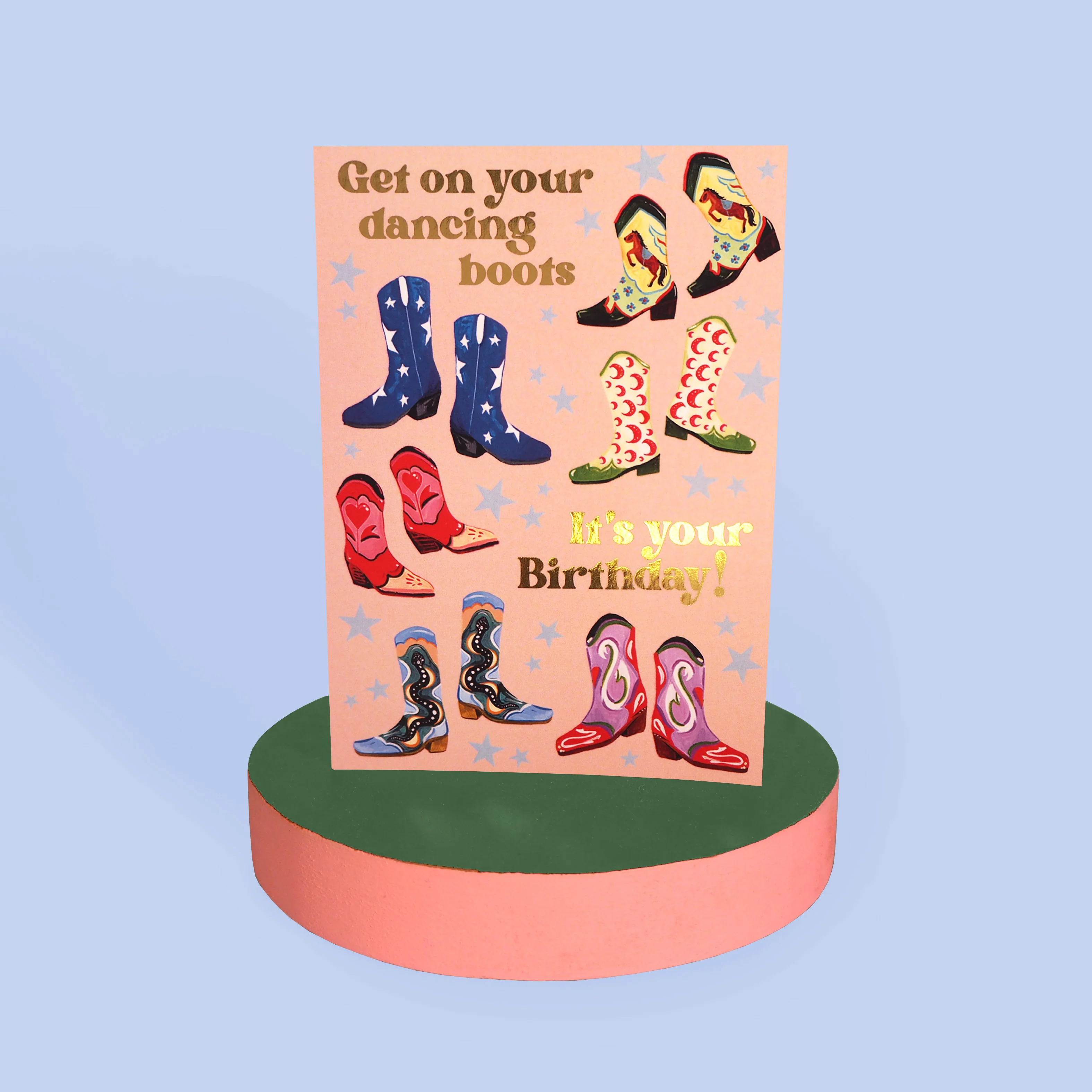 Dancing Boots Card - Image 2
