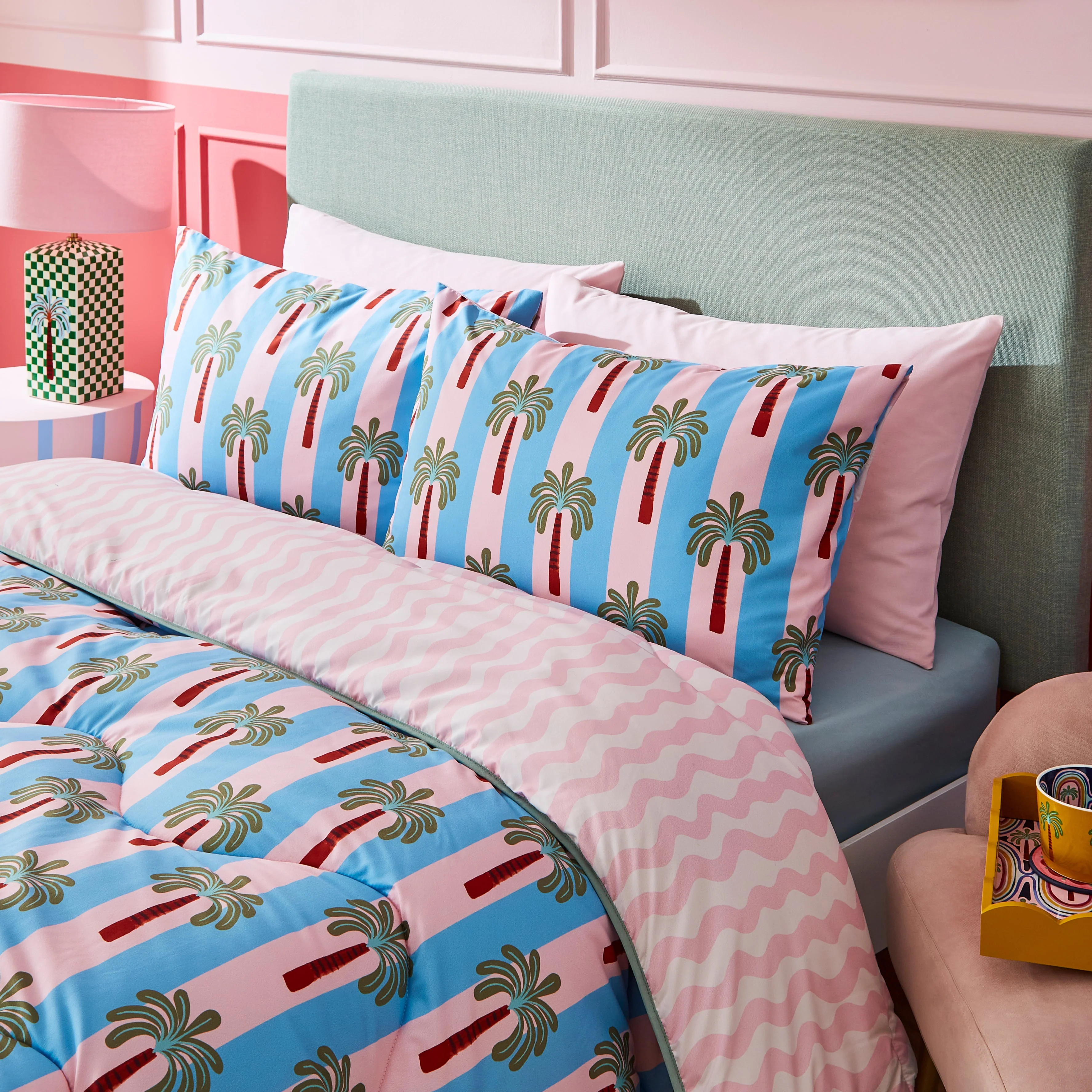 Eleanor Bowmer x Night Lark® Electric Coast Coverless Duvet Set - Image 5