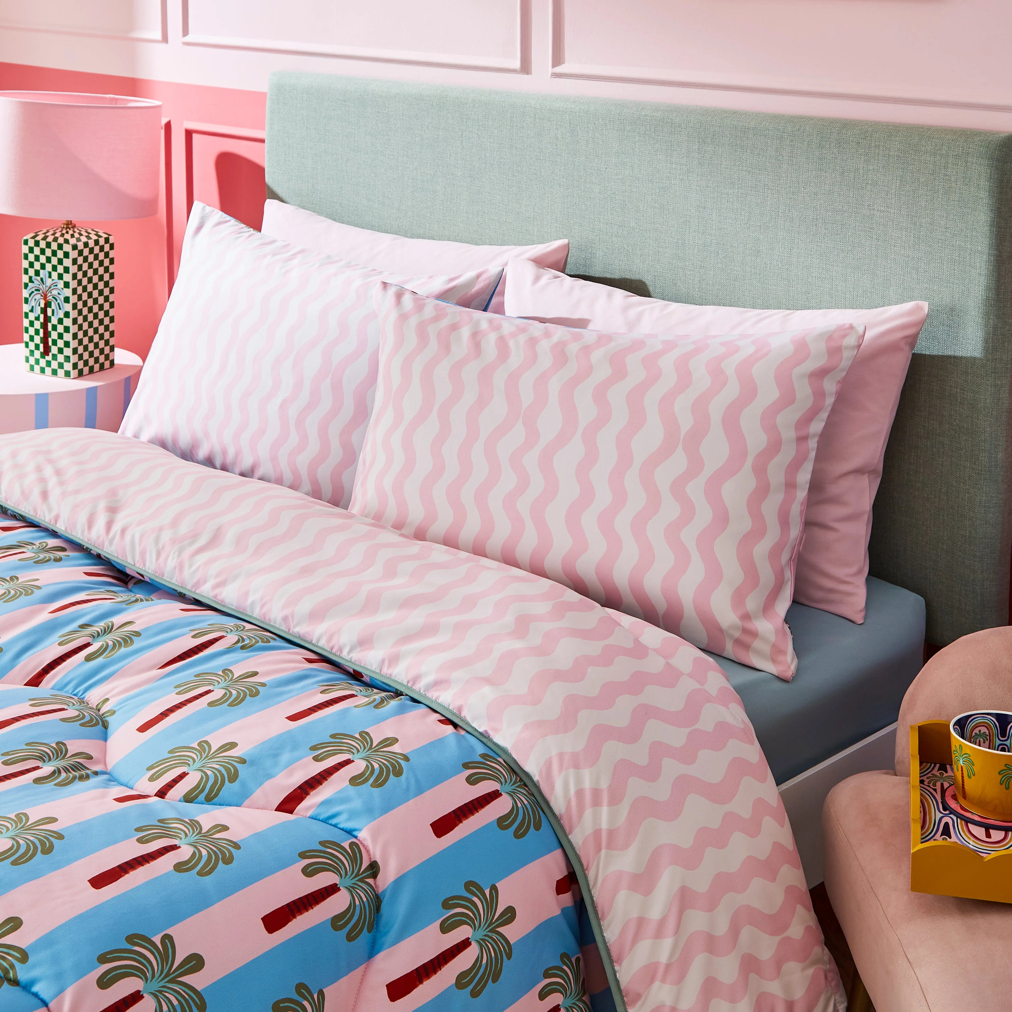 Eleanor Bowmer x Night Lark® Electric Coast Coverless Duvet Set - Image 6