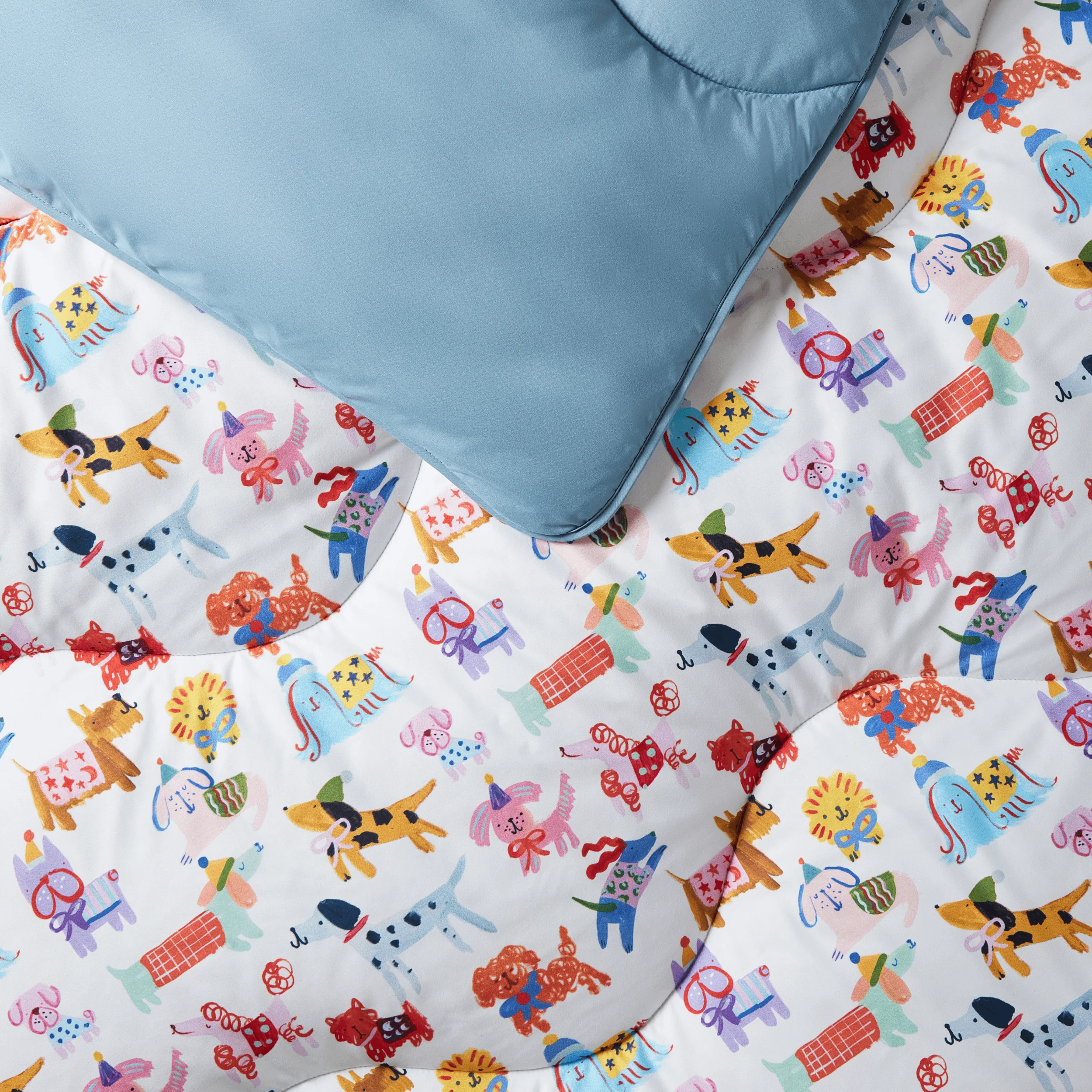 Eleanor Bowmer x Night Lark® Happy Dogs Coverless Duvet Set - Image 2