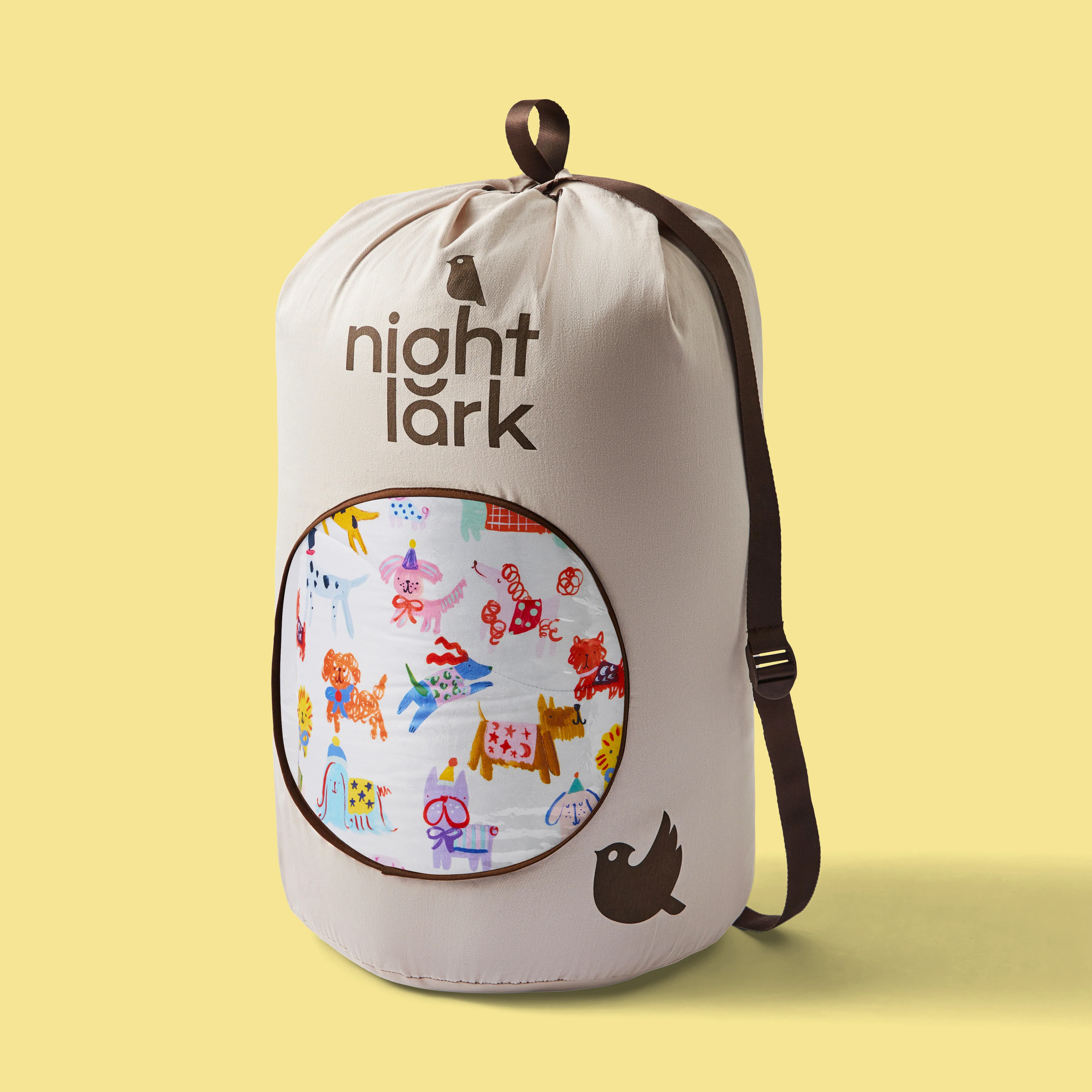 Eleanor Bowmer x Night Lark® Happy Dogs Coverless Duvet Set - Image 4