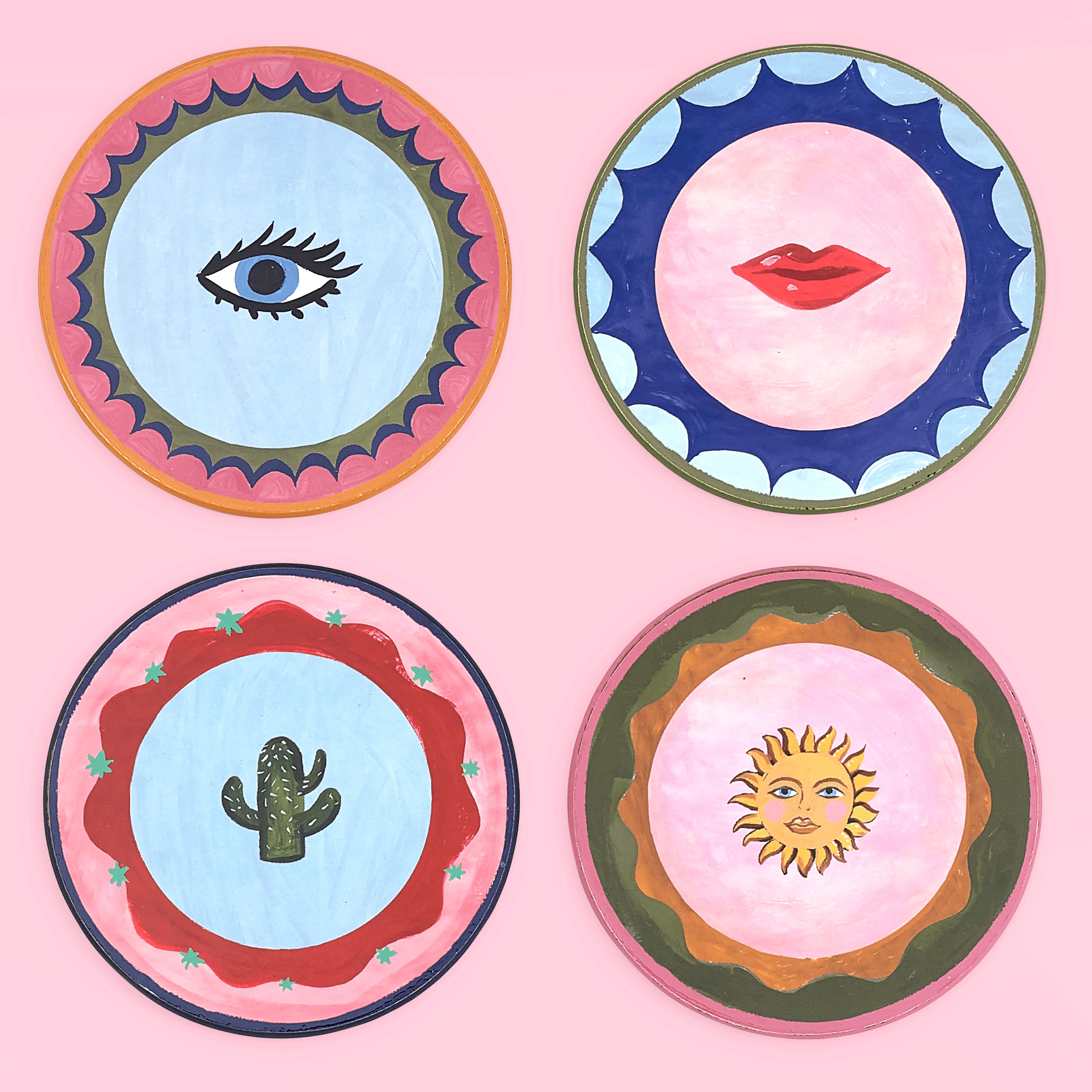 Electric Coast Icon Corked Placemats - Set of 4 - Image 2