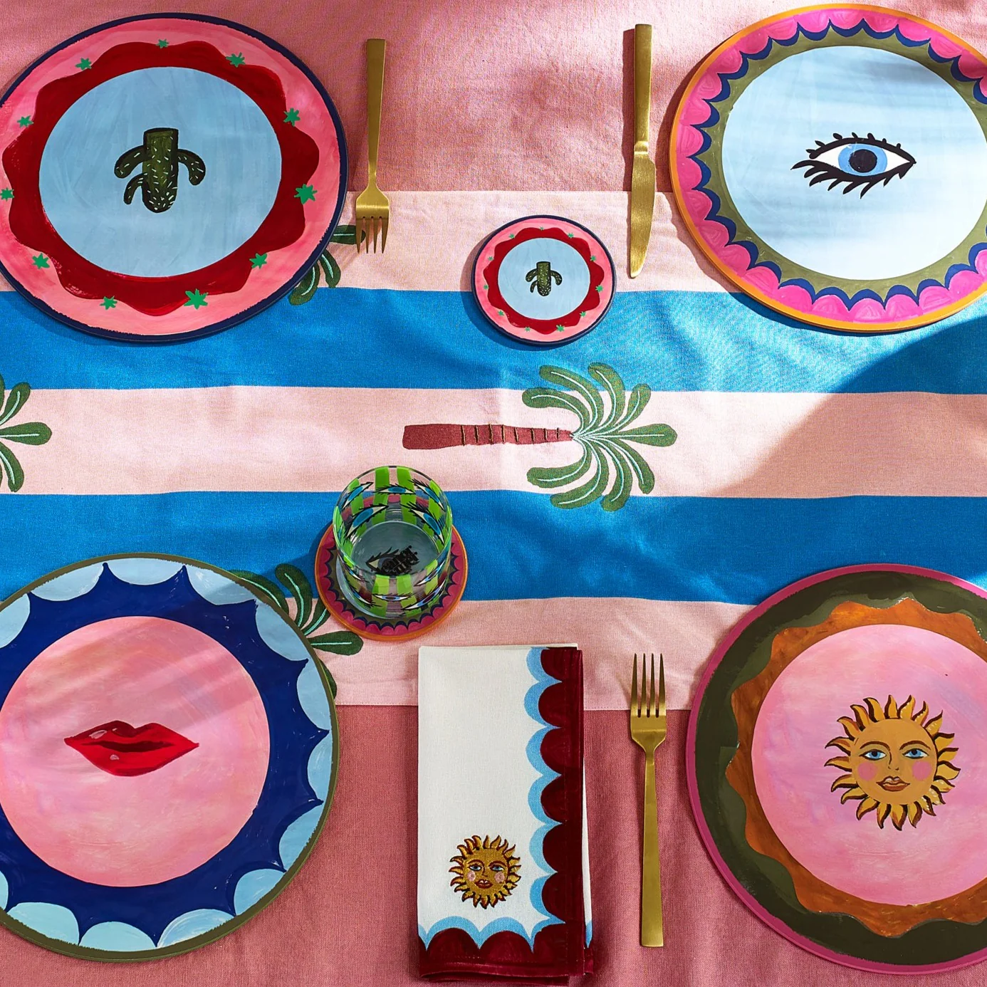 Electric Coast Icon Corked Placemats - Set of 4 - Image 3