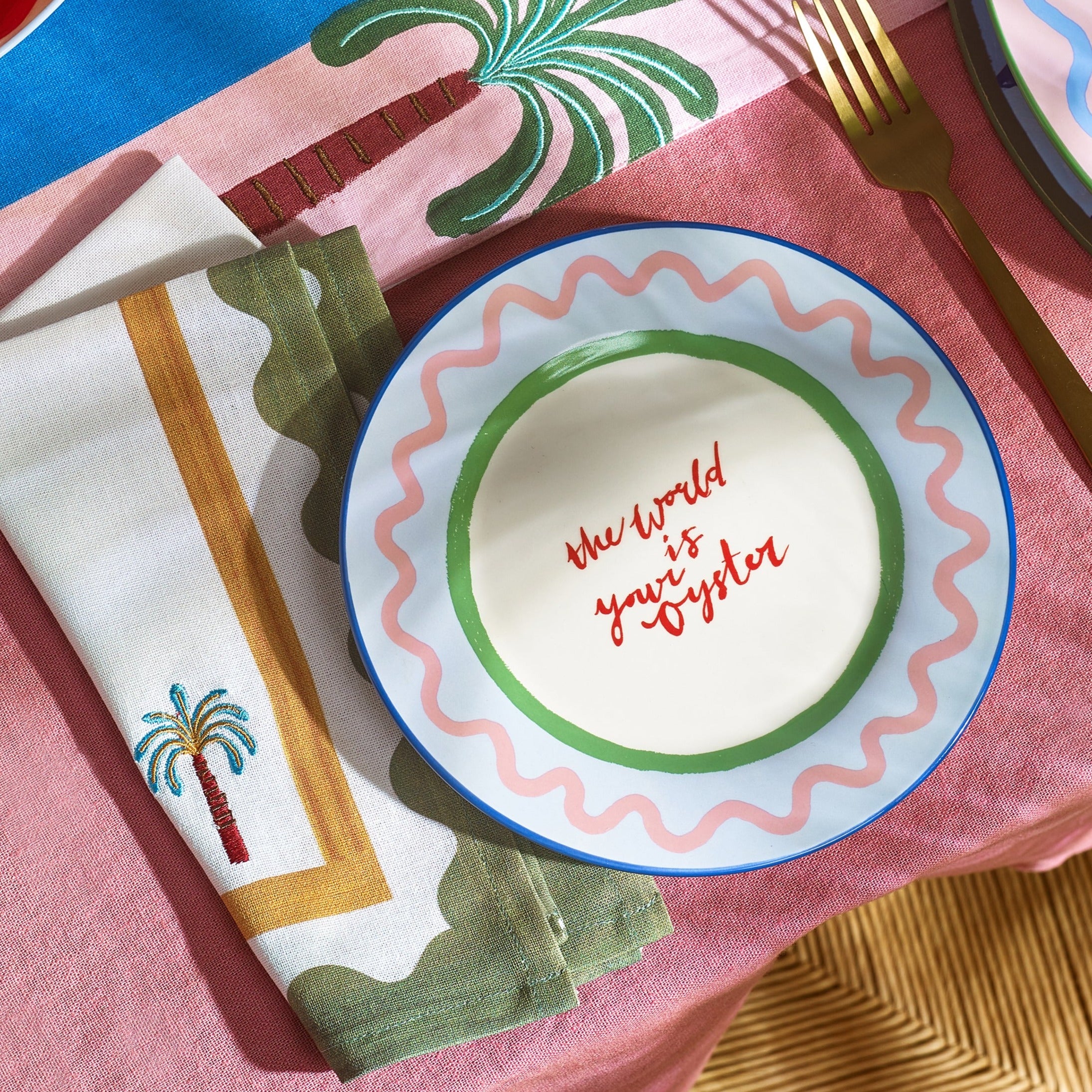 Electric Coast Icon Napkins - Set of 4 - Image 2