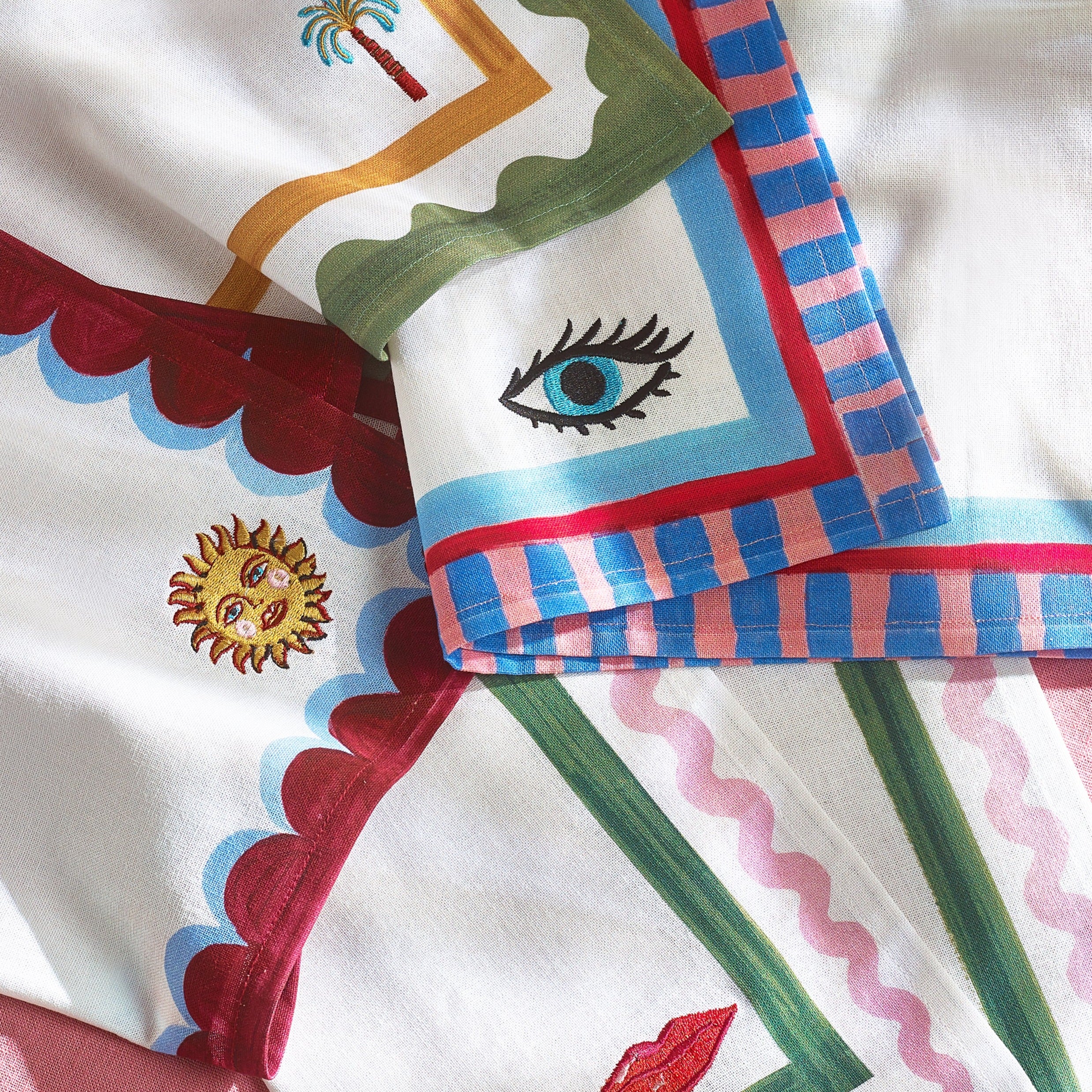 Electric Coast Icon Napkins - Set of 4 - Image 3