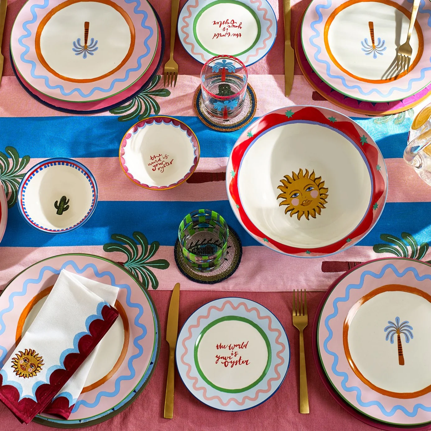 Electric Coast Oyster Side Plate - Set of 4 - Image 3