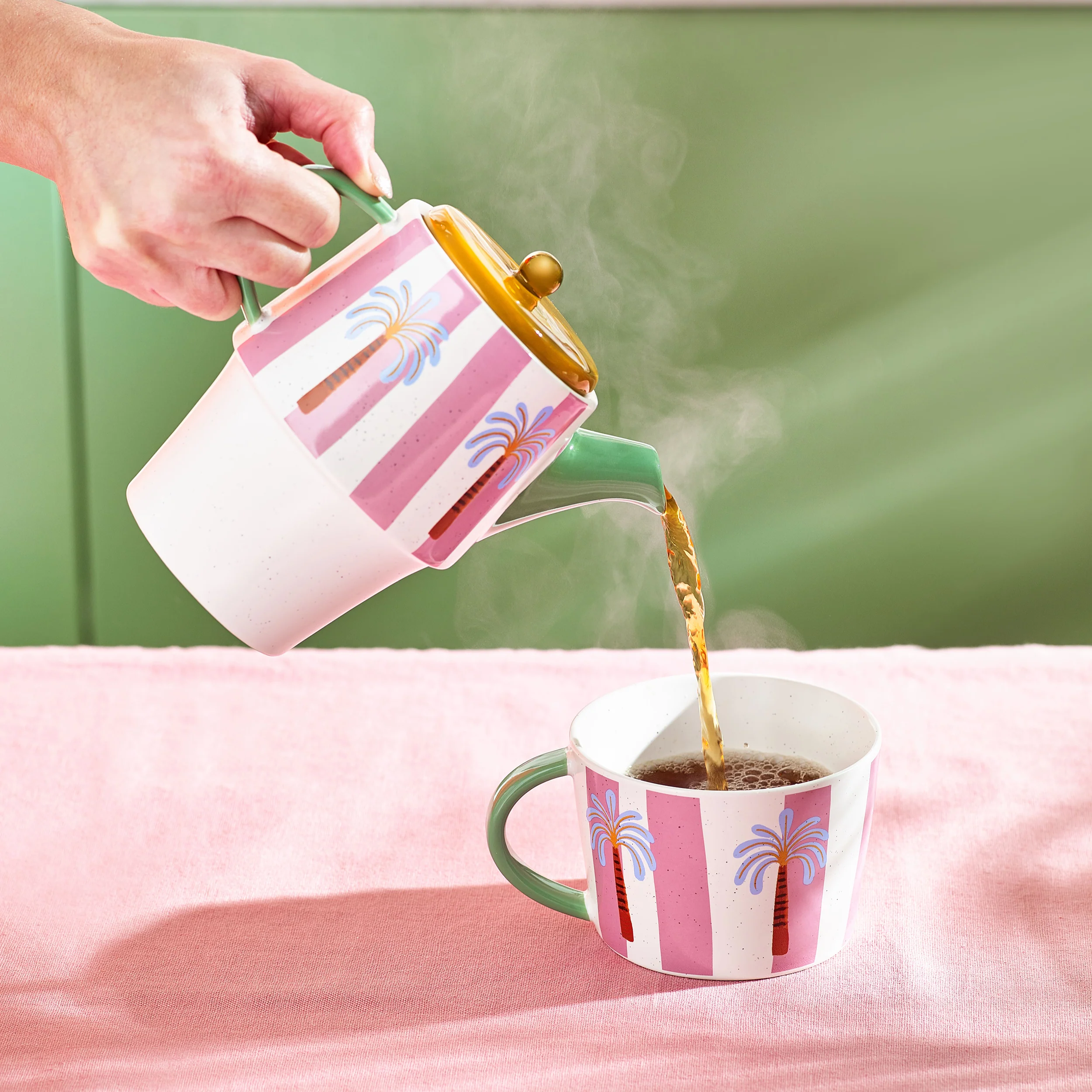 Electric Coast Palm Tea For One - Image 6