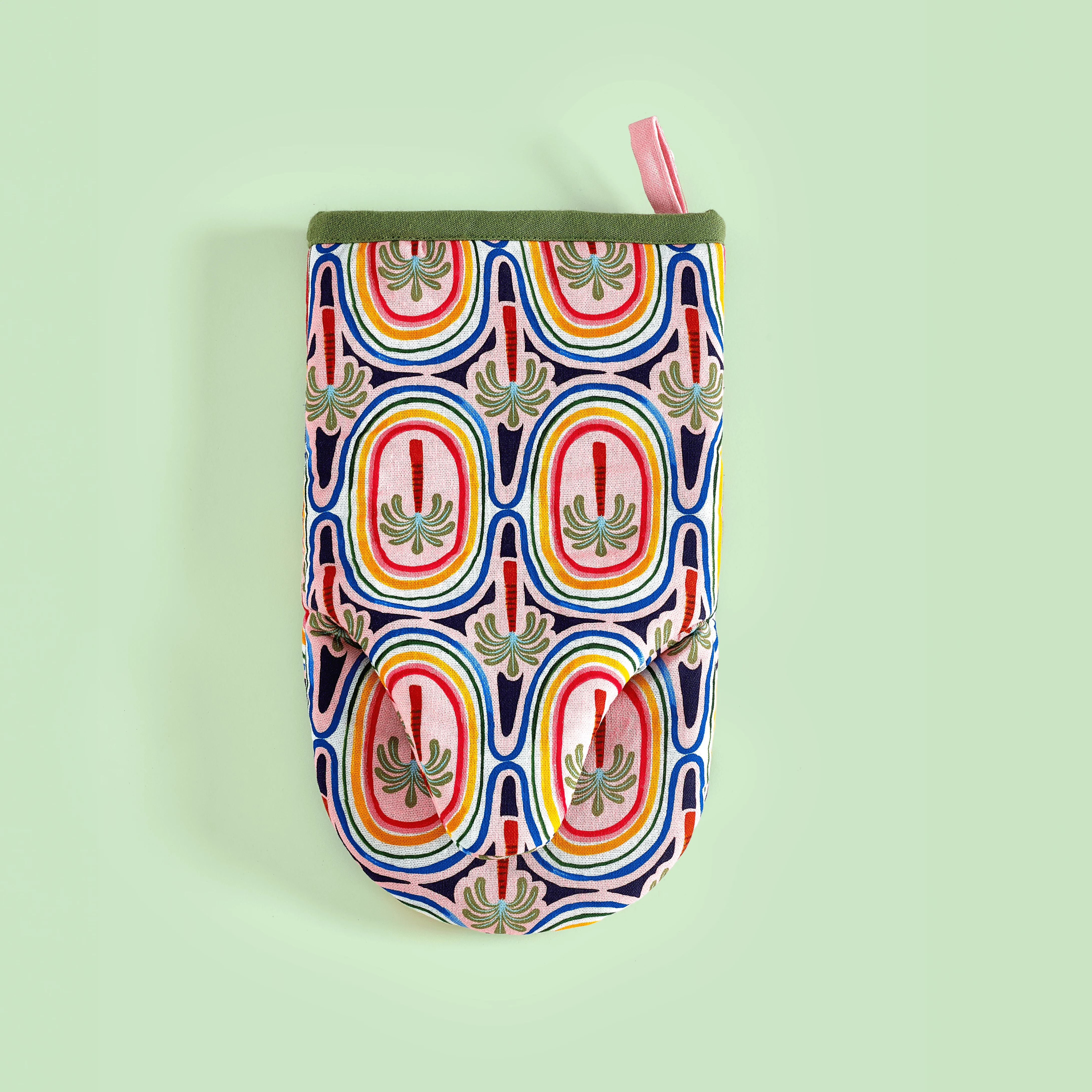 Electric Coast Palm Tree Oven Glove - Image 2