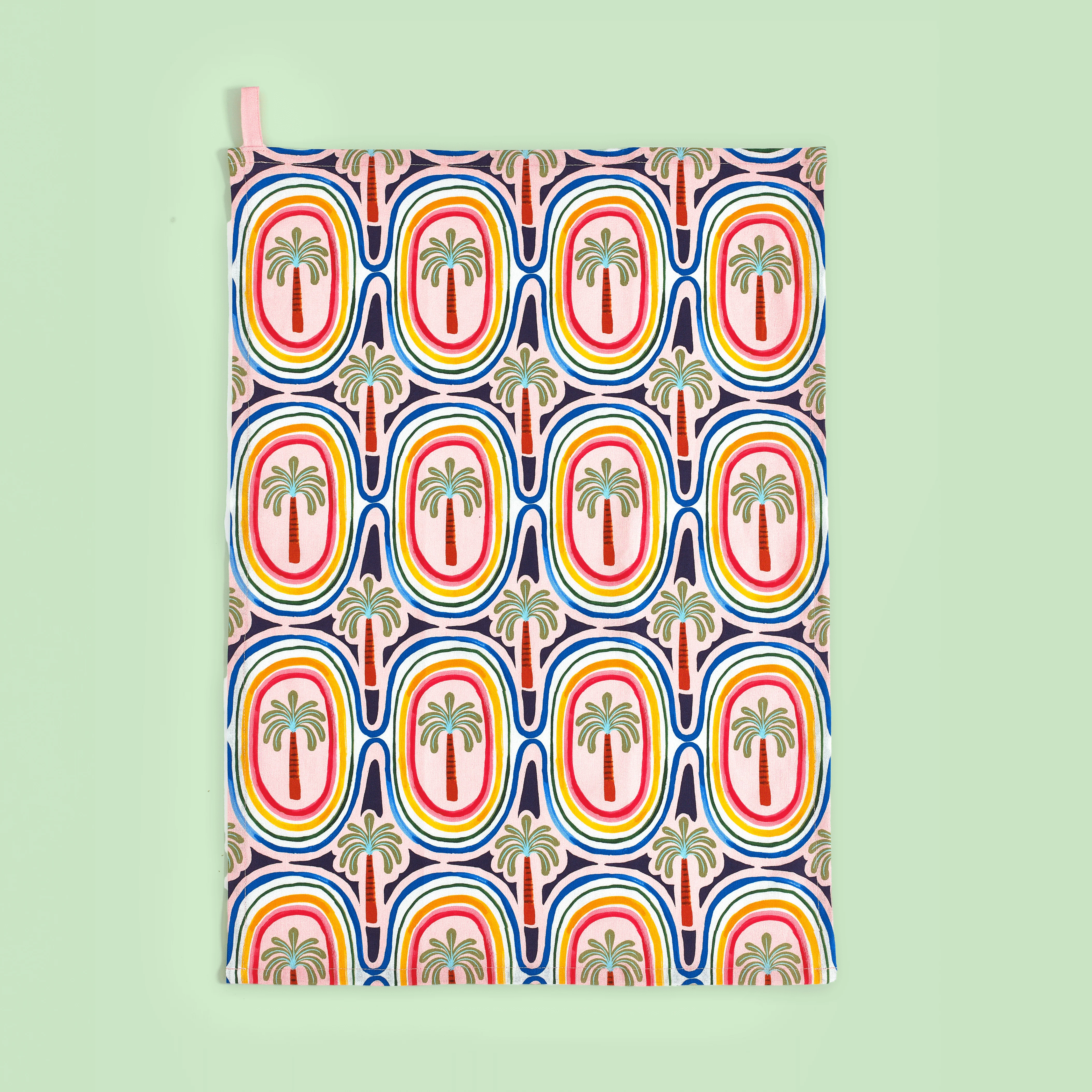 Electric Coast Palm Tree Tea Towels - Set of 2 - Image 3