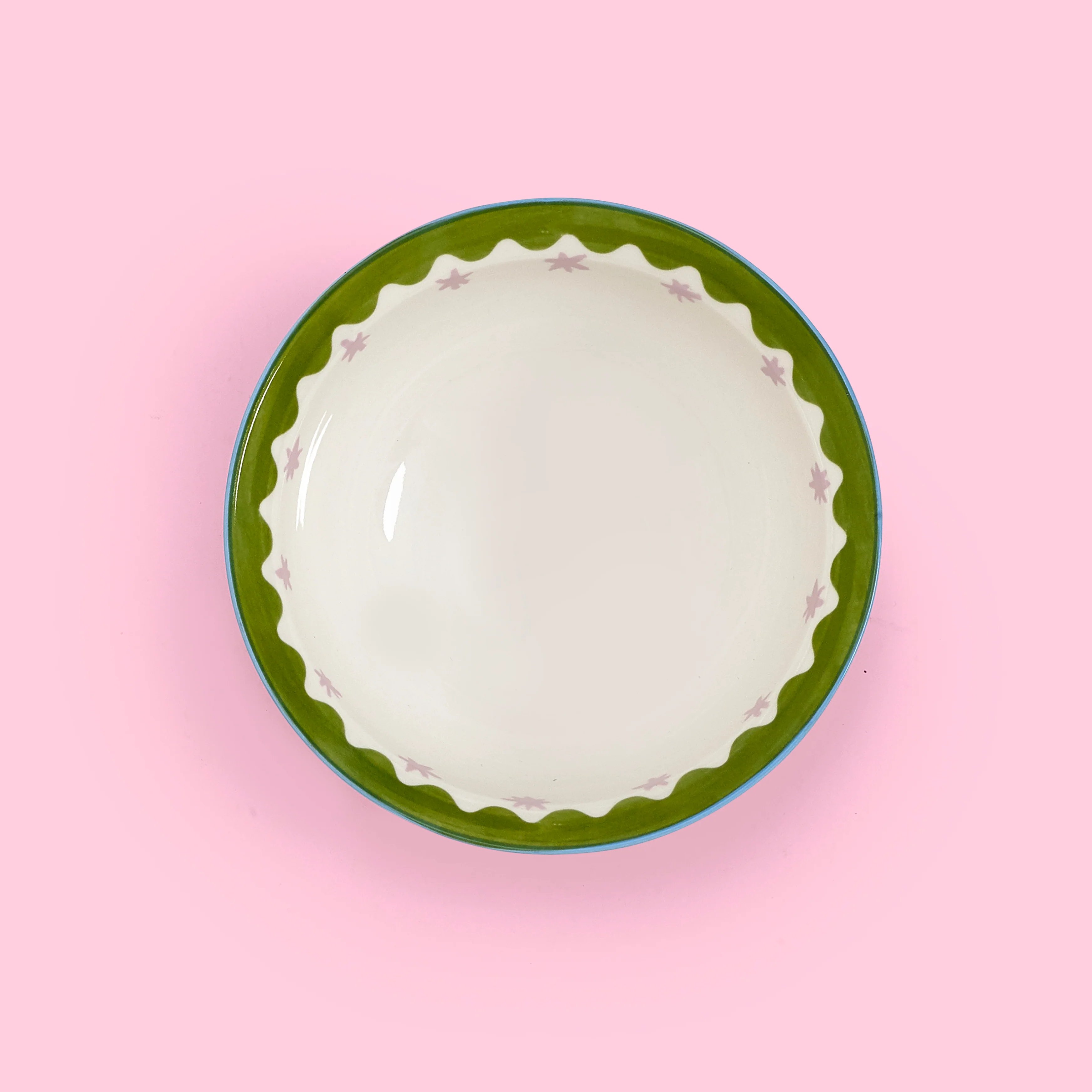 Electric Coast Pink Star Cereal Bowl - Set of 4 - Image 4