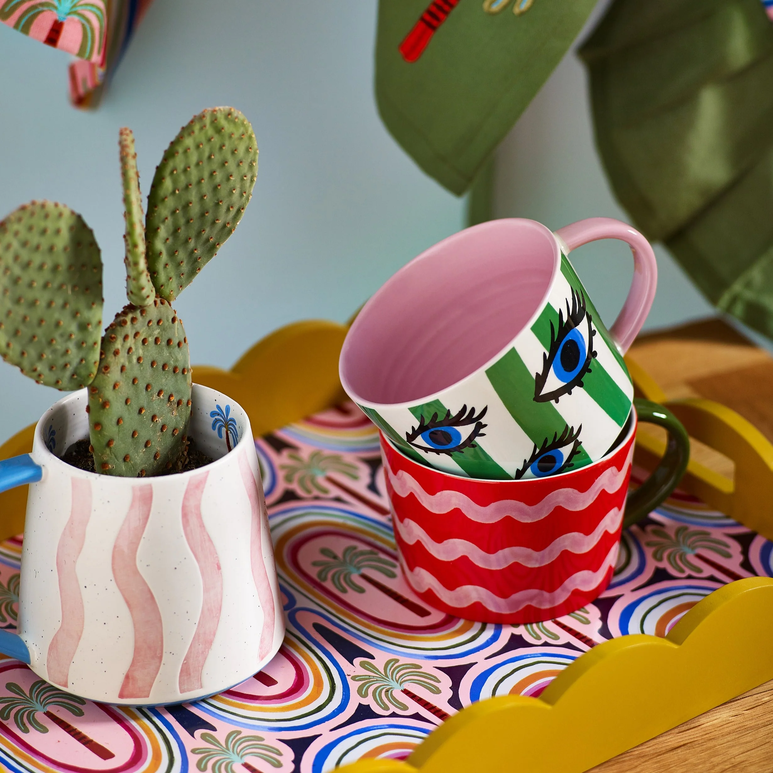 Electric Coast Pink Wave Mug - Image 3
