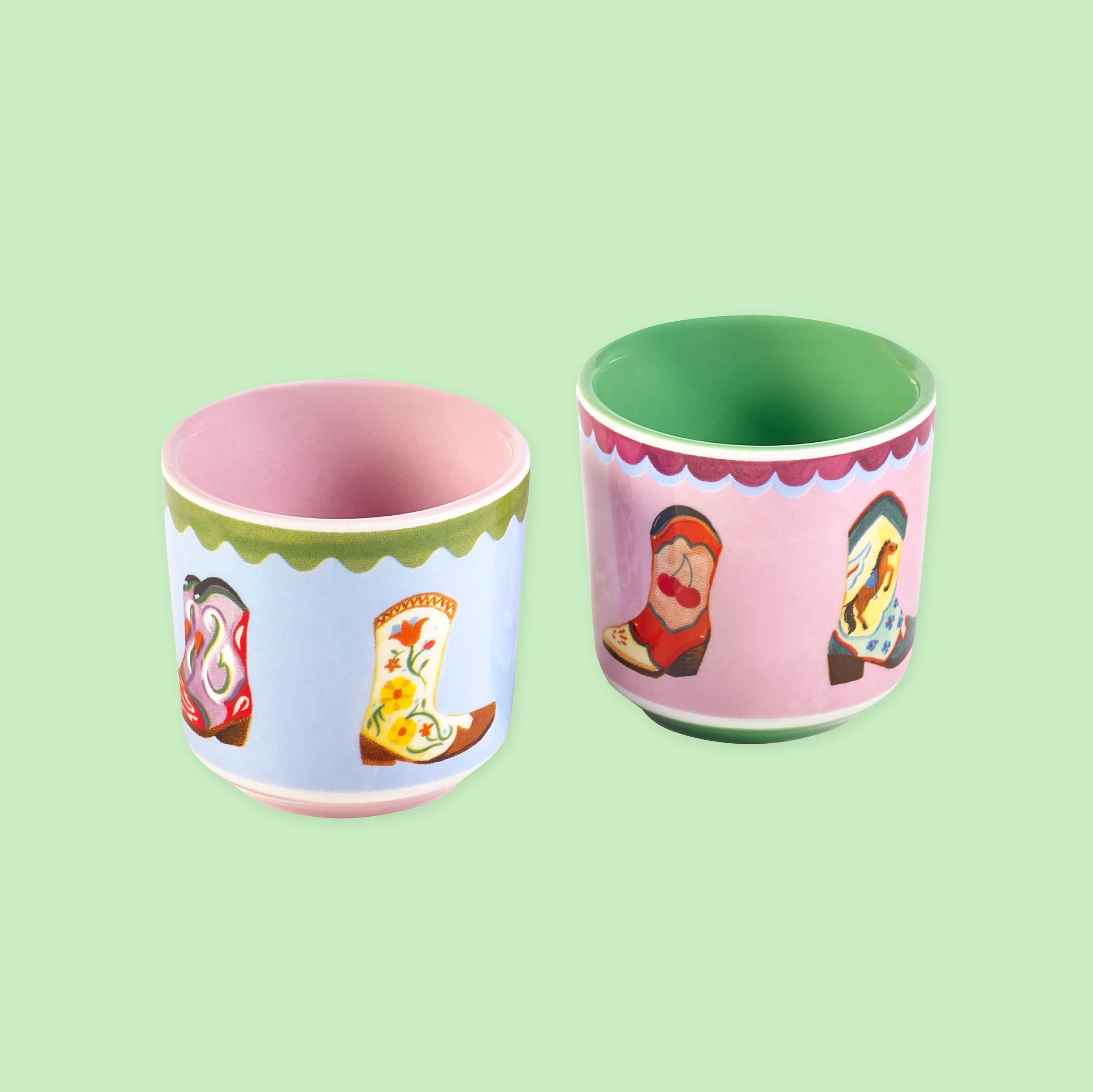 Electric Coast Set of 2 Egg Cups - Image 2