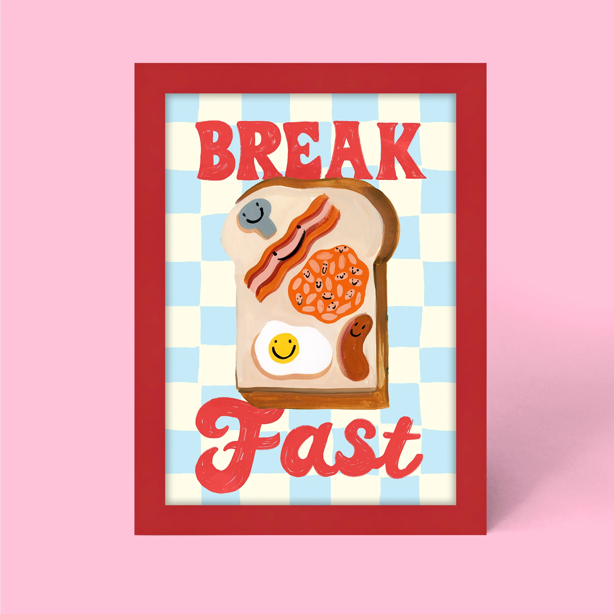 English Break Fast Framed Print - Image 2