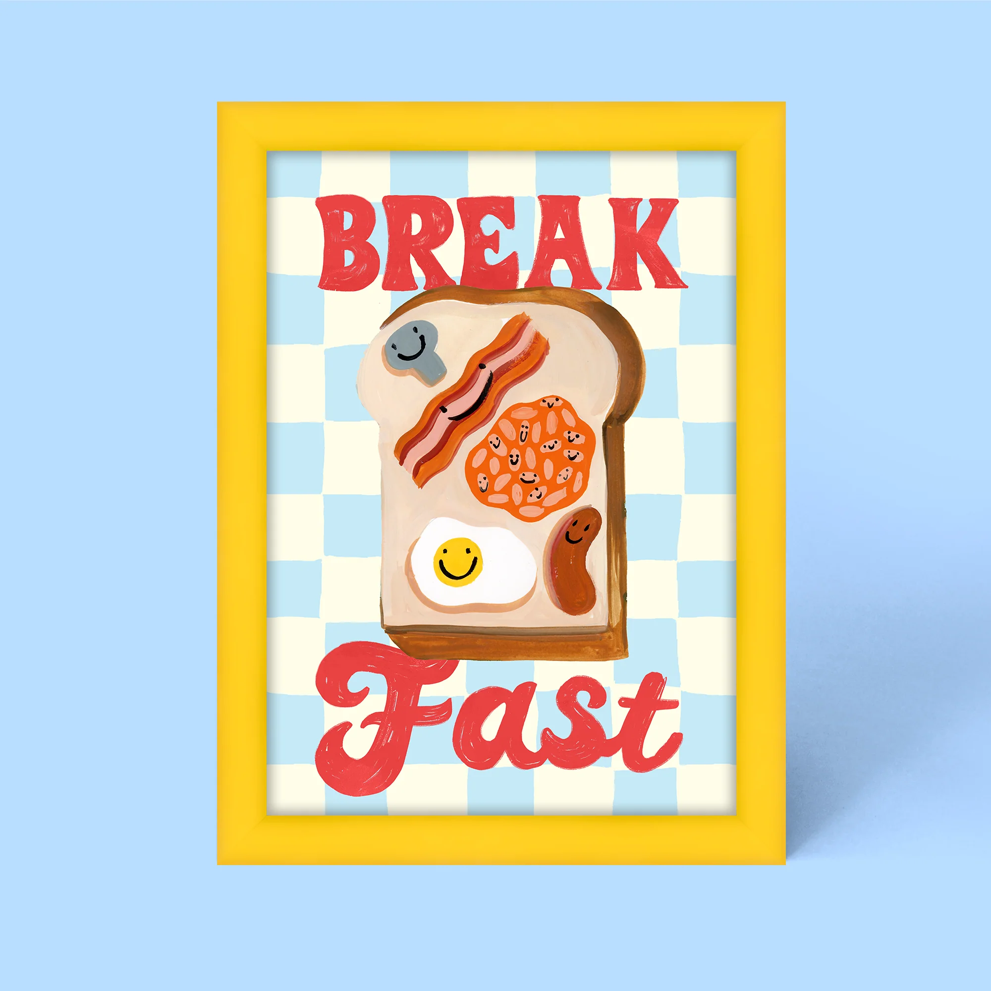 English Break Fast Framed Print - Image 3