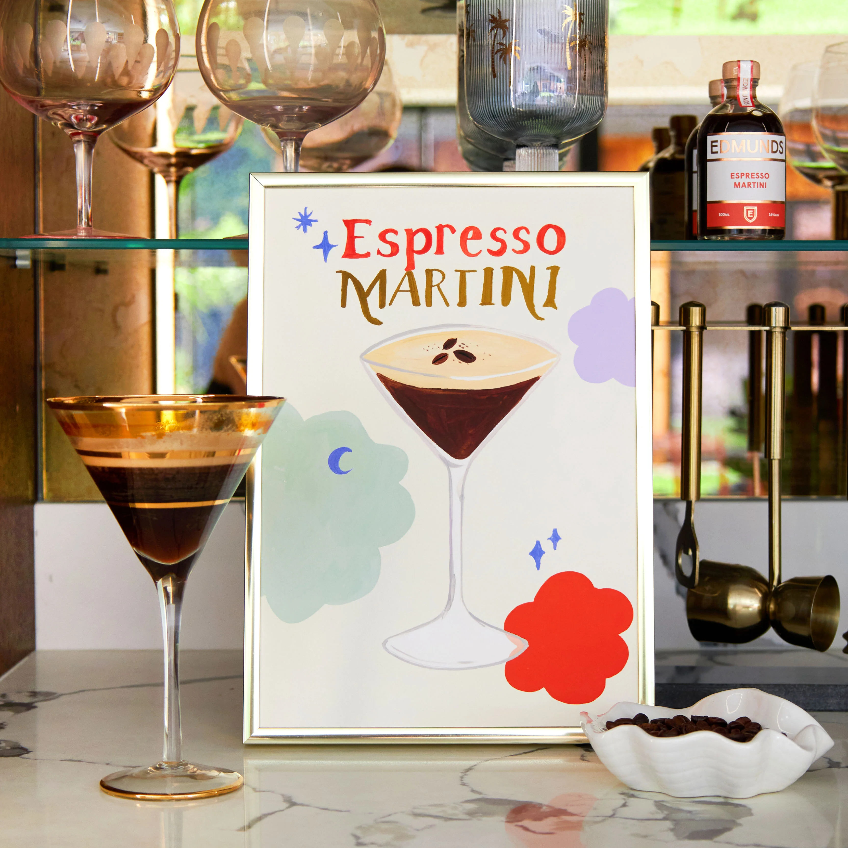 Espresso Martini Cocktail Print - Image 2