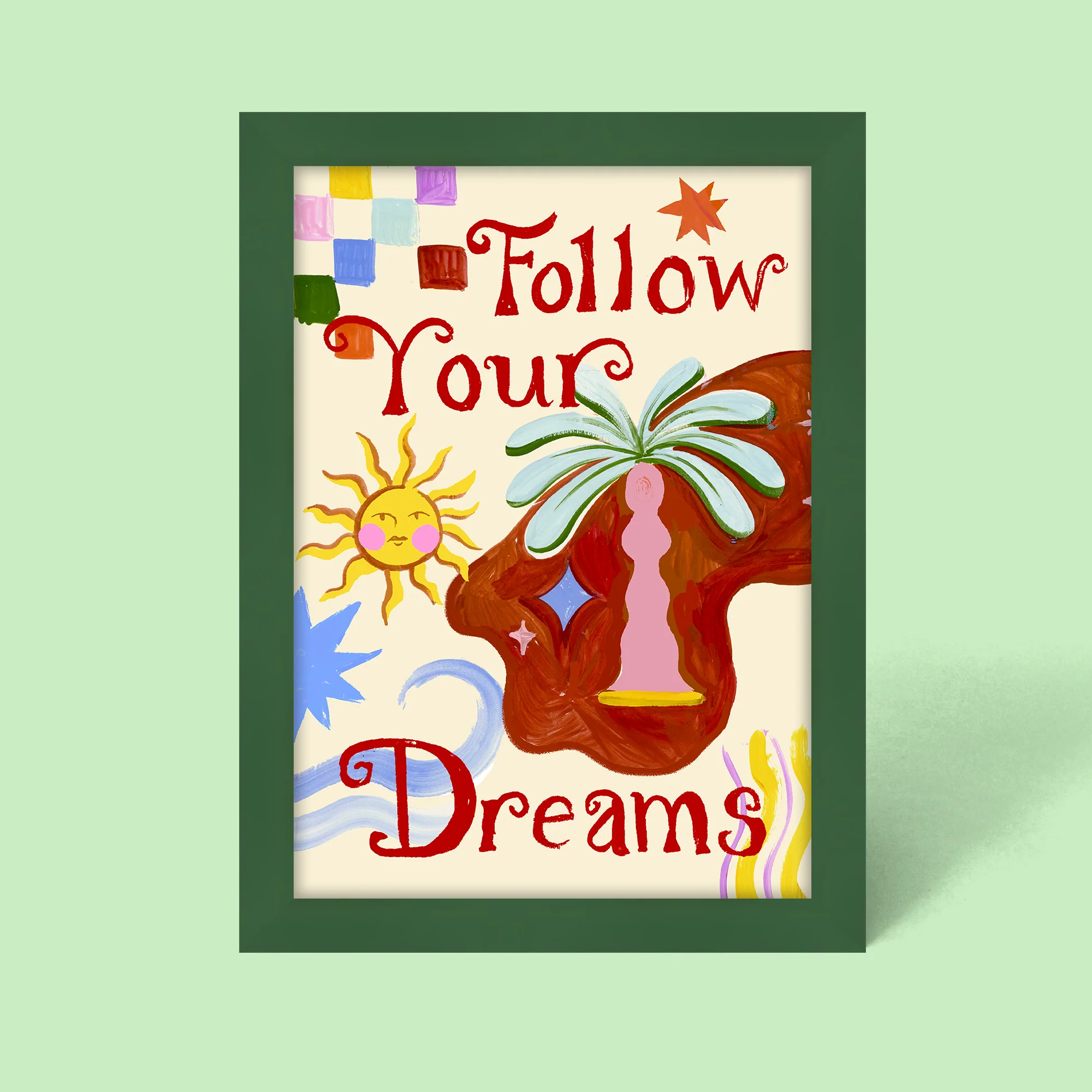 Follow Your Dreams Framed Print - Image 2