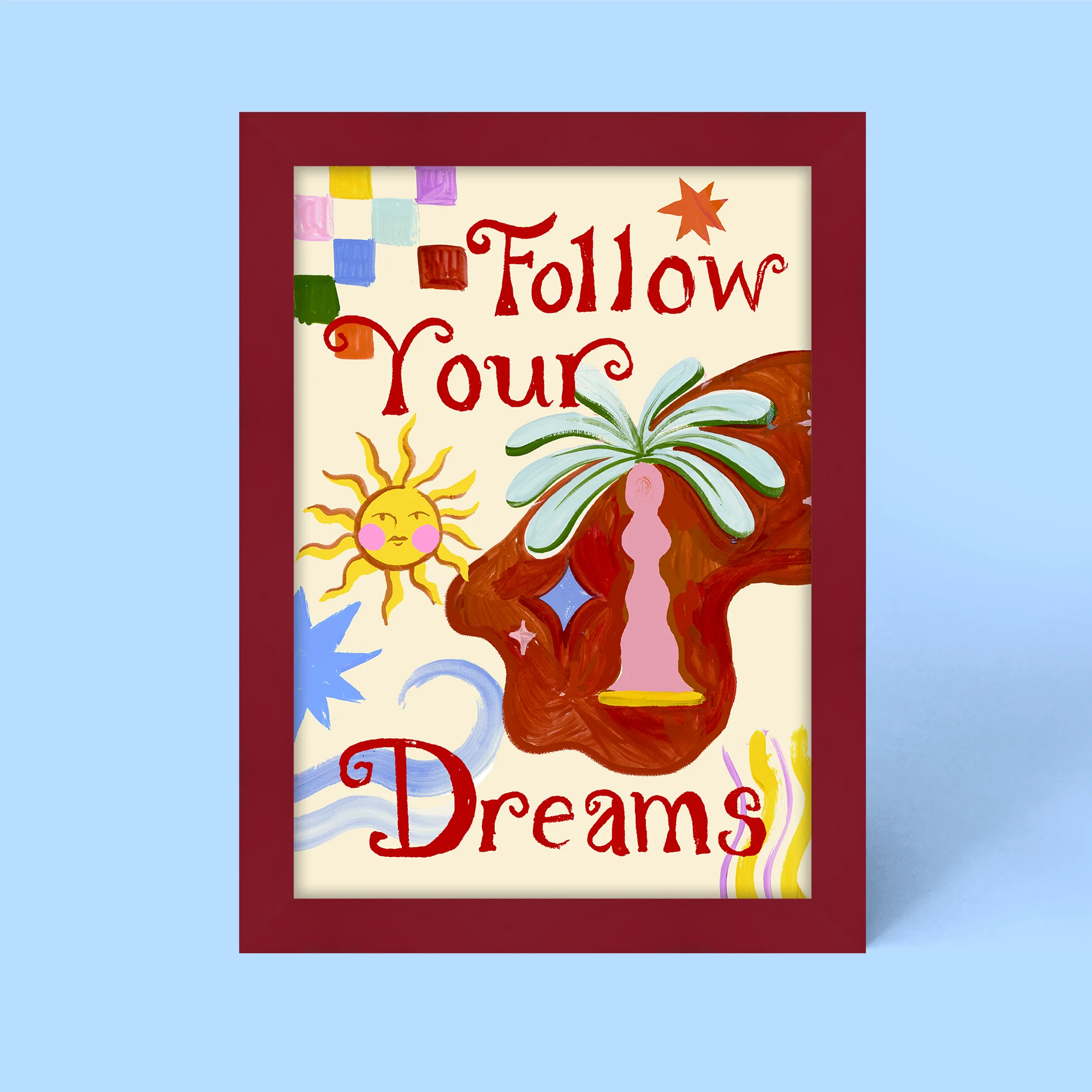 Follow Your Dreams Framed Print - Image 3
