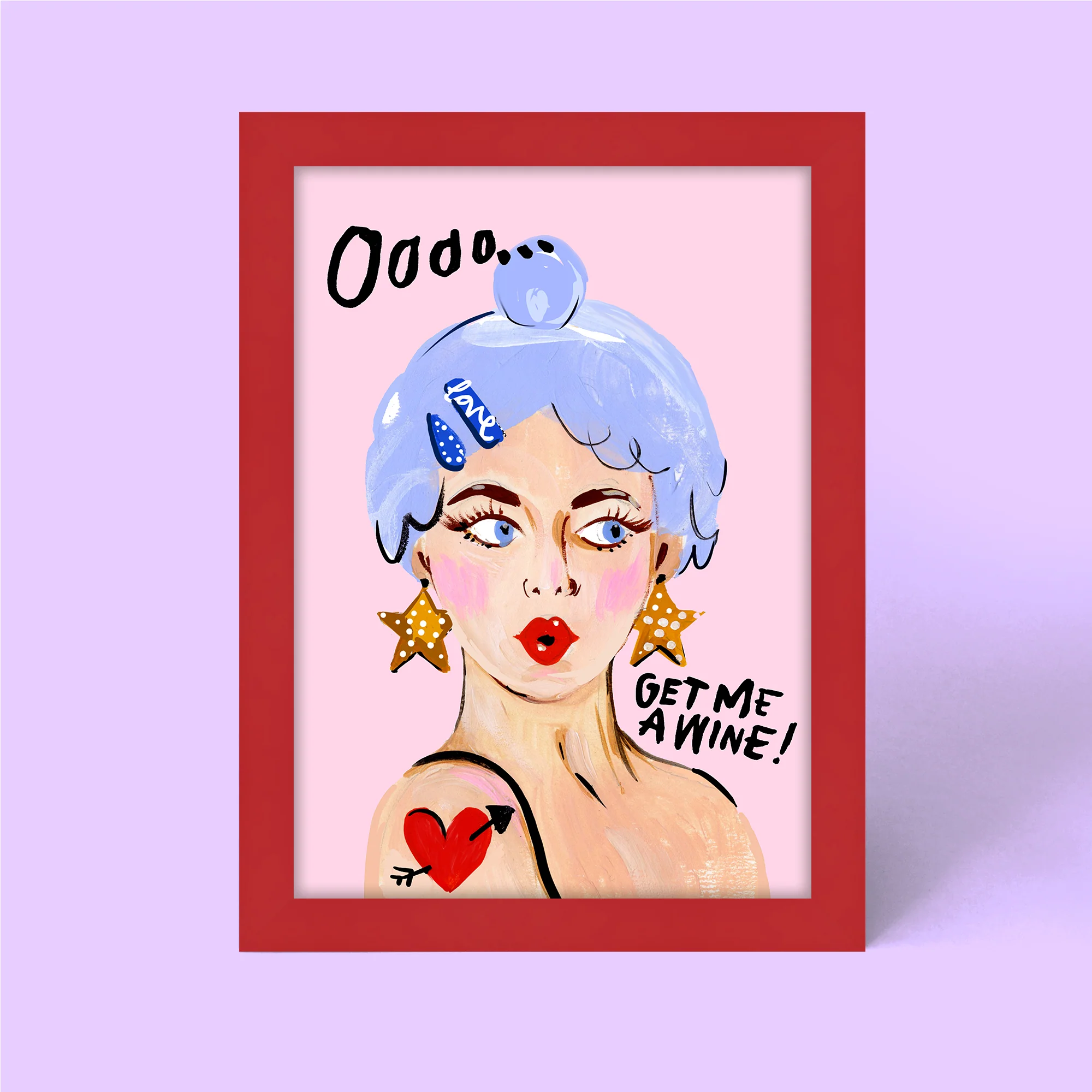 Get Me A Wine Framed Print - Image 3