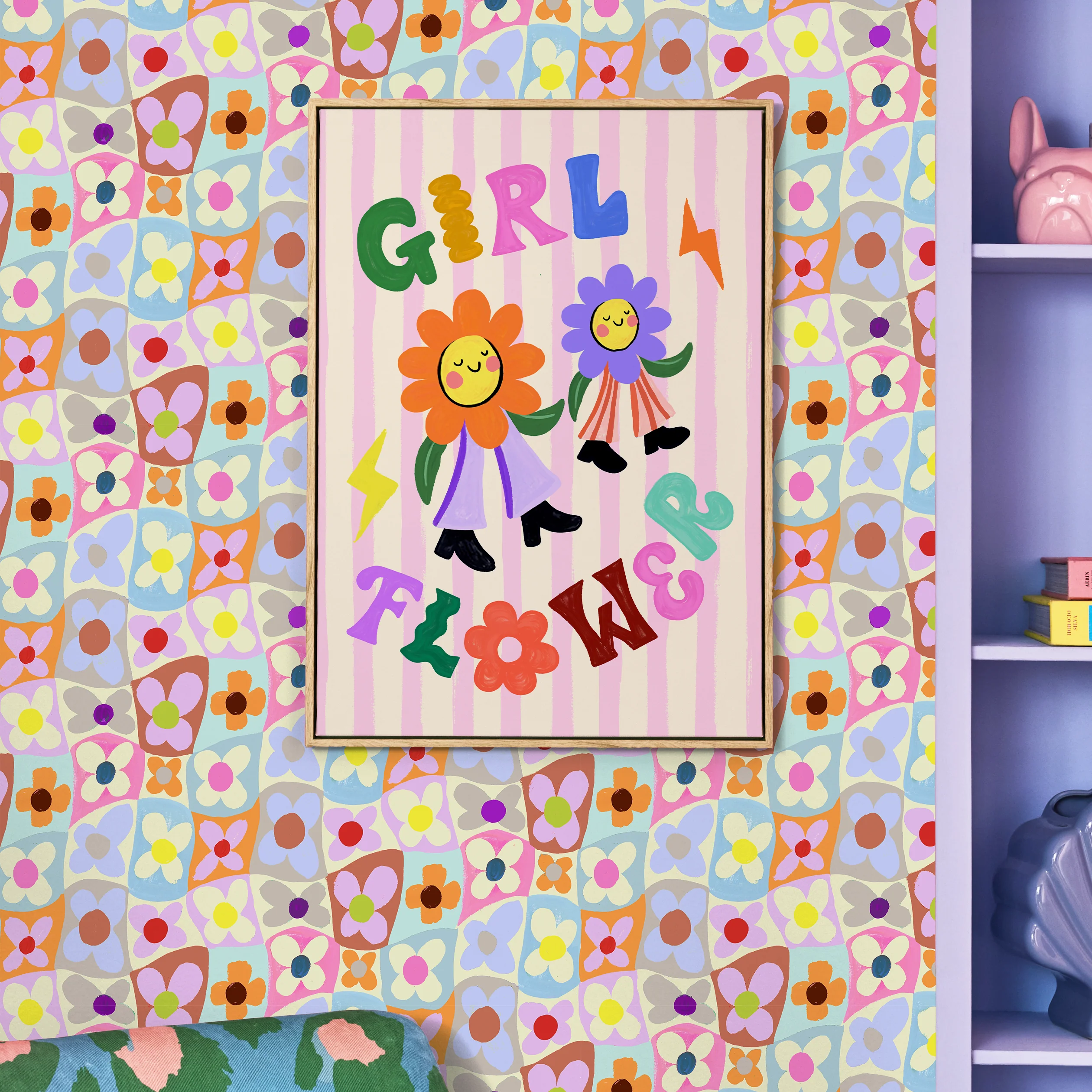 Girl Flower Print - Image 2
