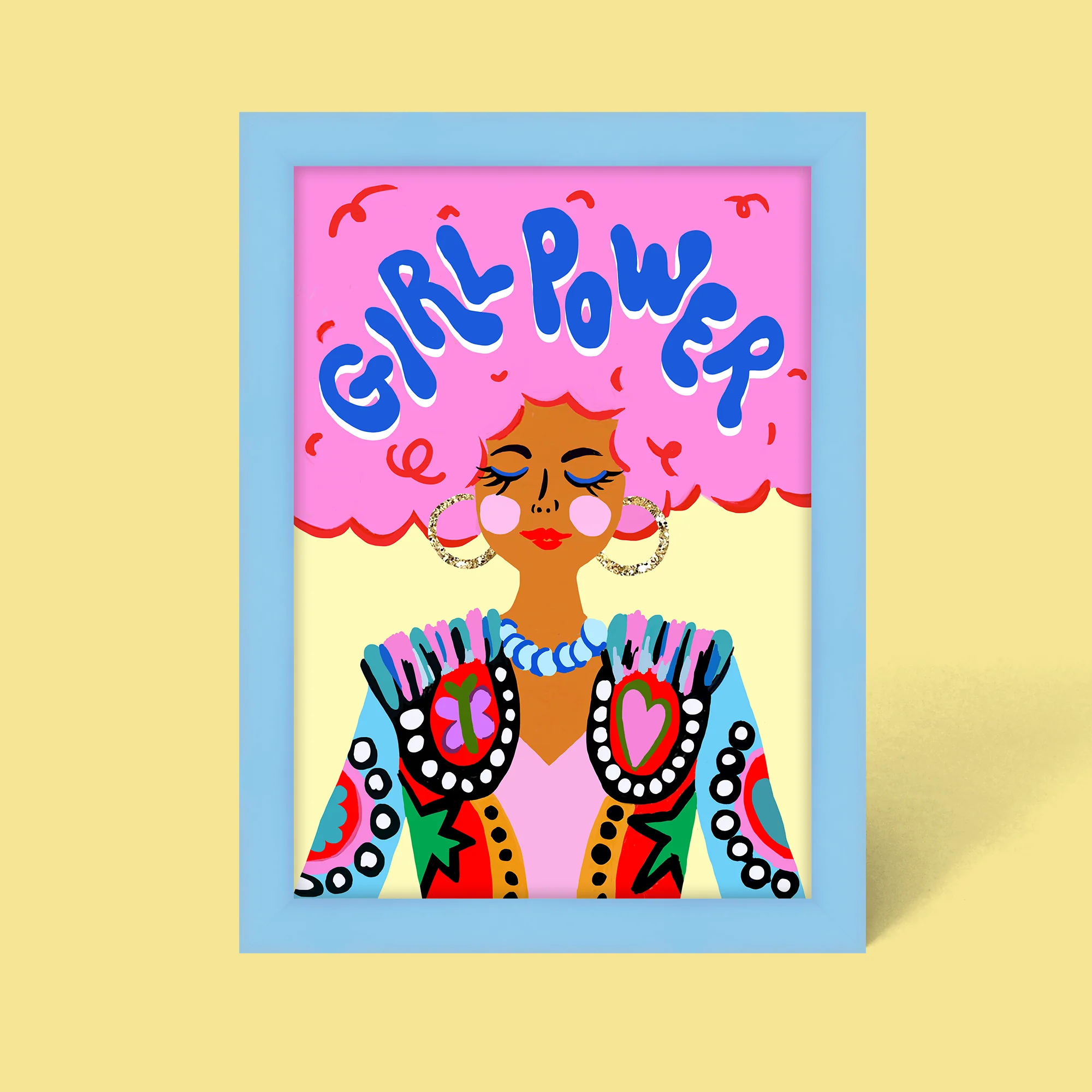Girl Power Framed Print - Image 2