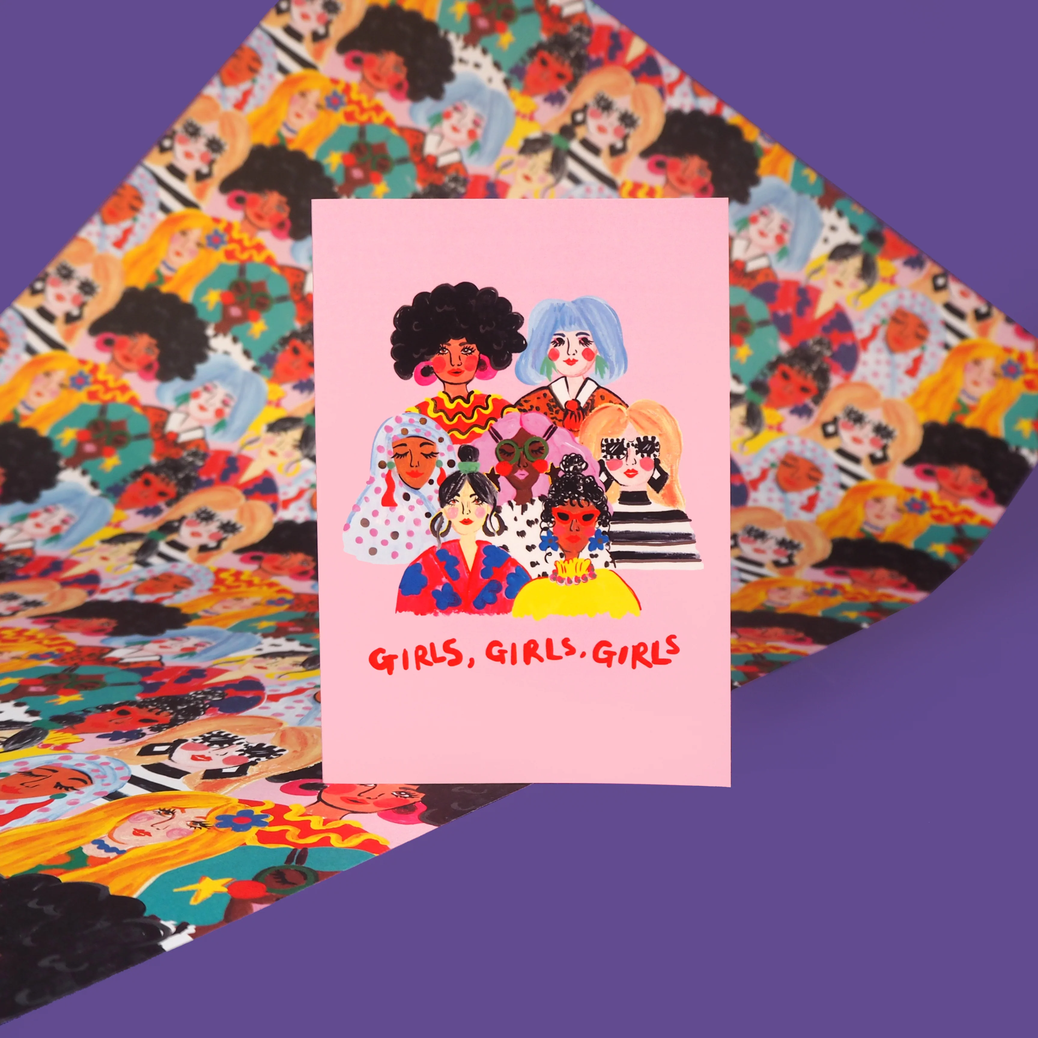 Girls, Girls, Girls Card - Image 3