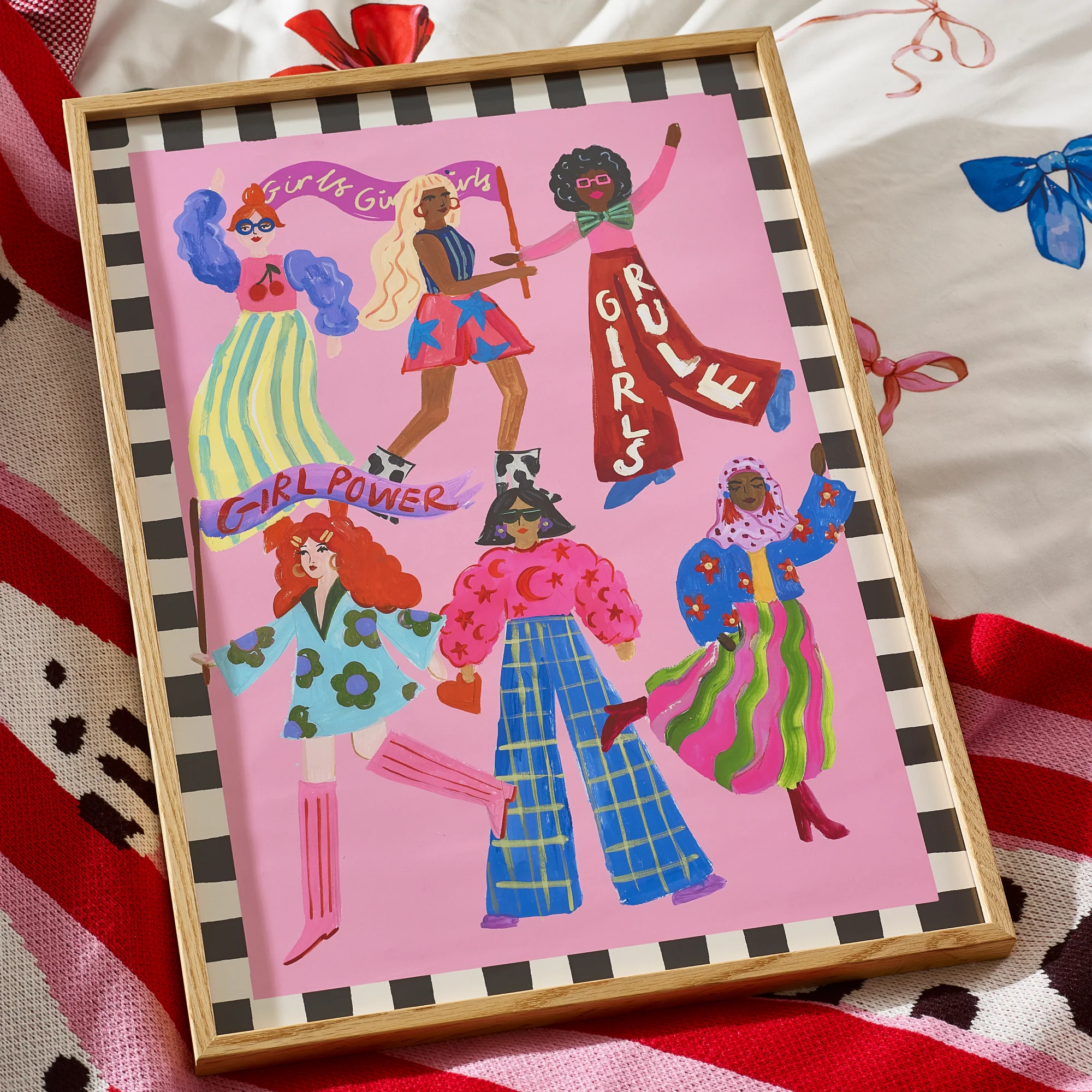 Girls Rule Print - Image 2